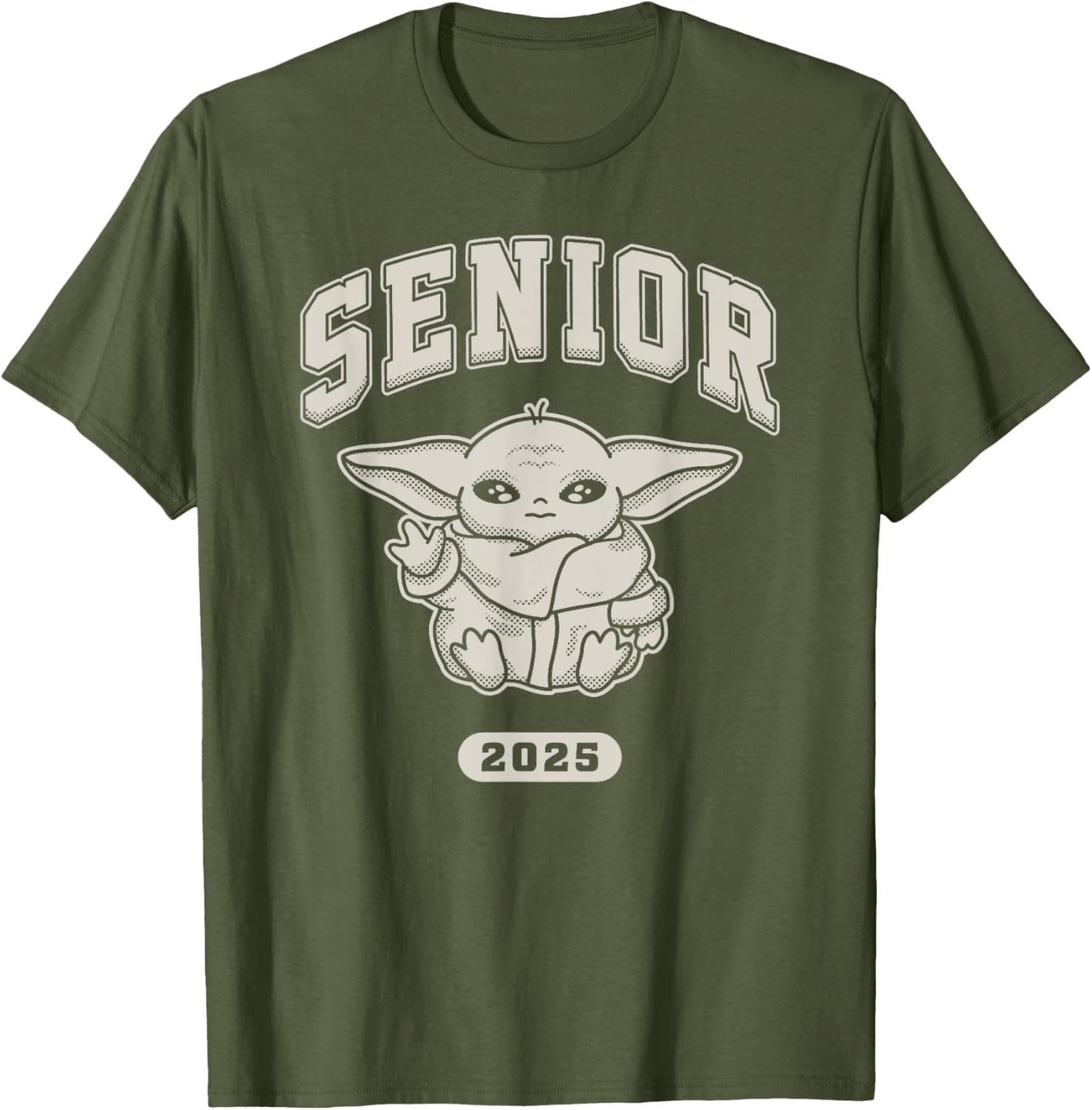 Star Wars The Mandalorian Senior Grogu High School T-Shirt for Fans - 8