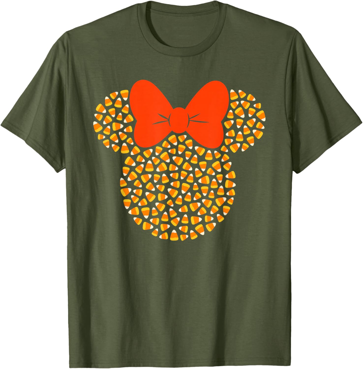 Disney Minnie Mouse Candy Corn Halloween T-Shirt for Fun Fall Celebrations - 13