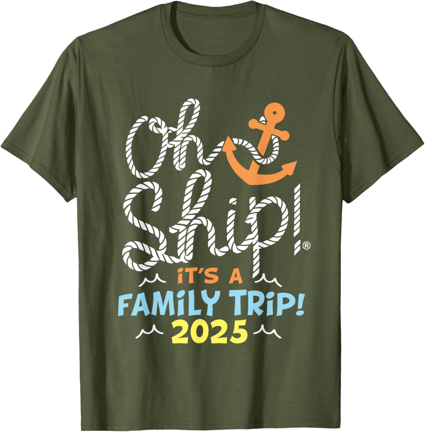 Oh Ship It's a Family Trip 2025 Matching Cruise T-Shirt for All Ages - 7