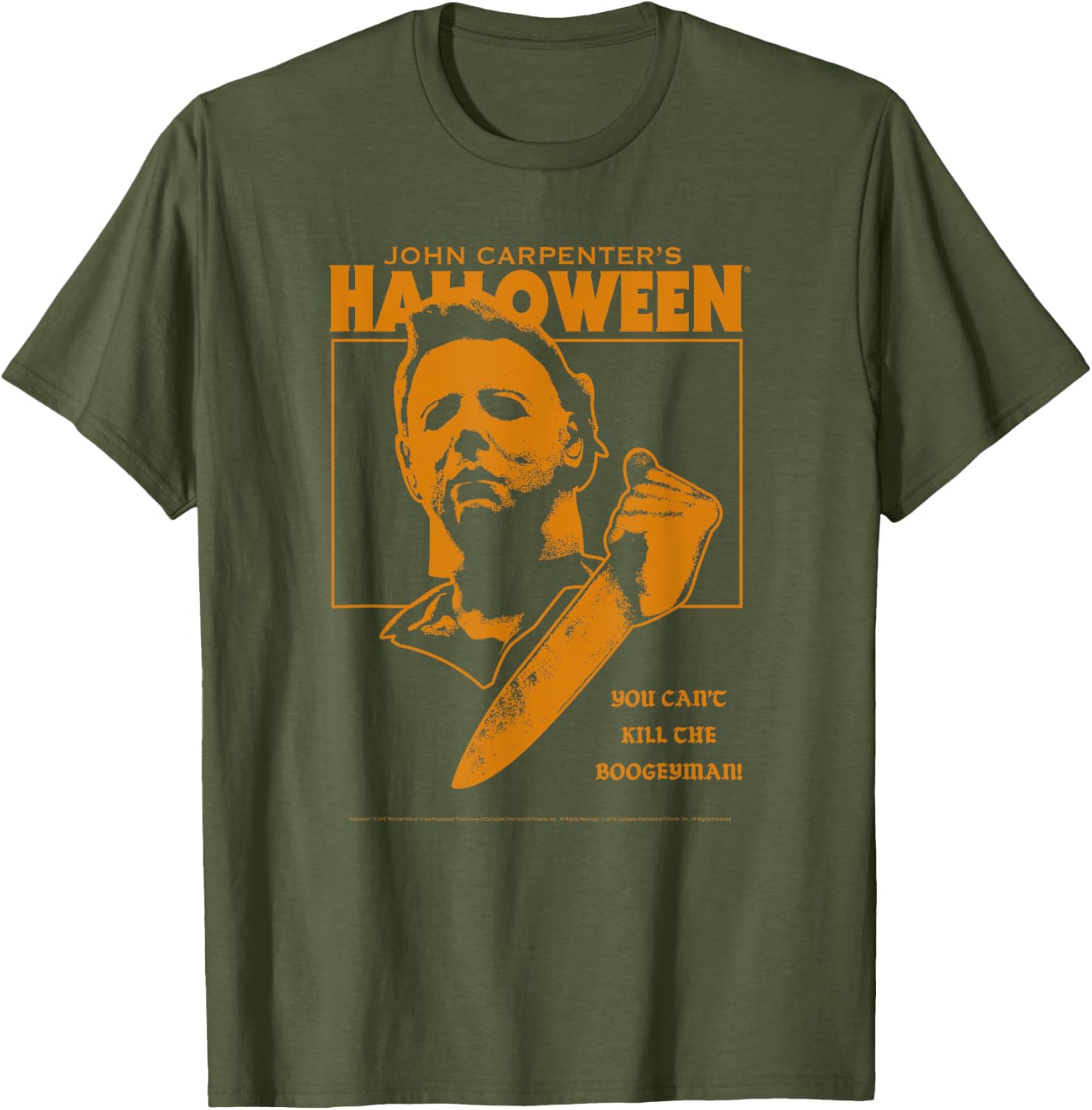 Halloween You Can't Kill the Boogeyman T-Shirt for Spooky Fun - 1