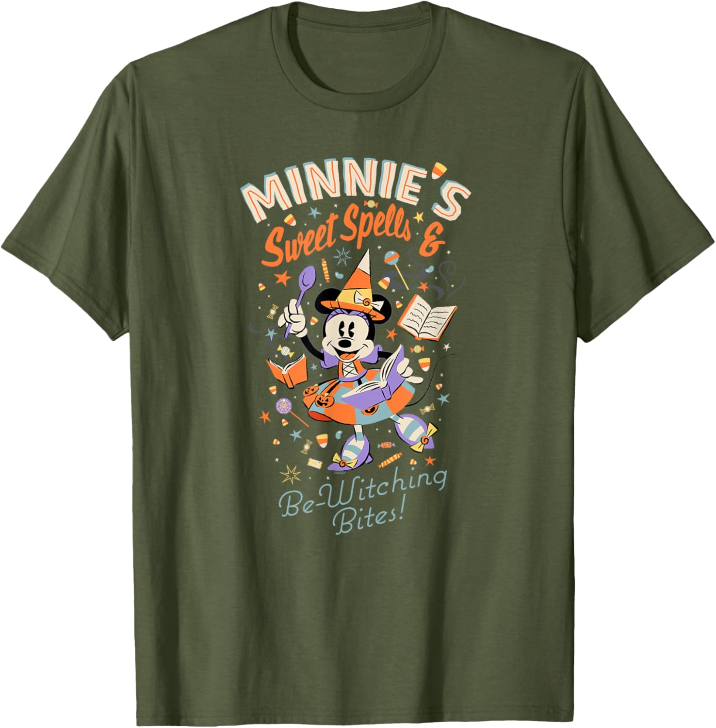 Disney Minnie's Sweet Spells Halloween T-Shirt for Spooky Celebrations - 1