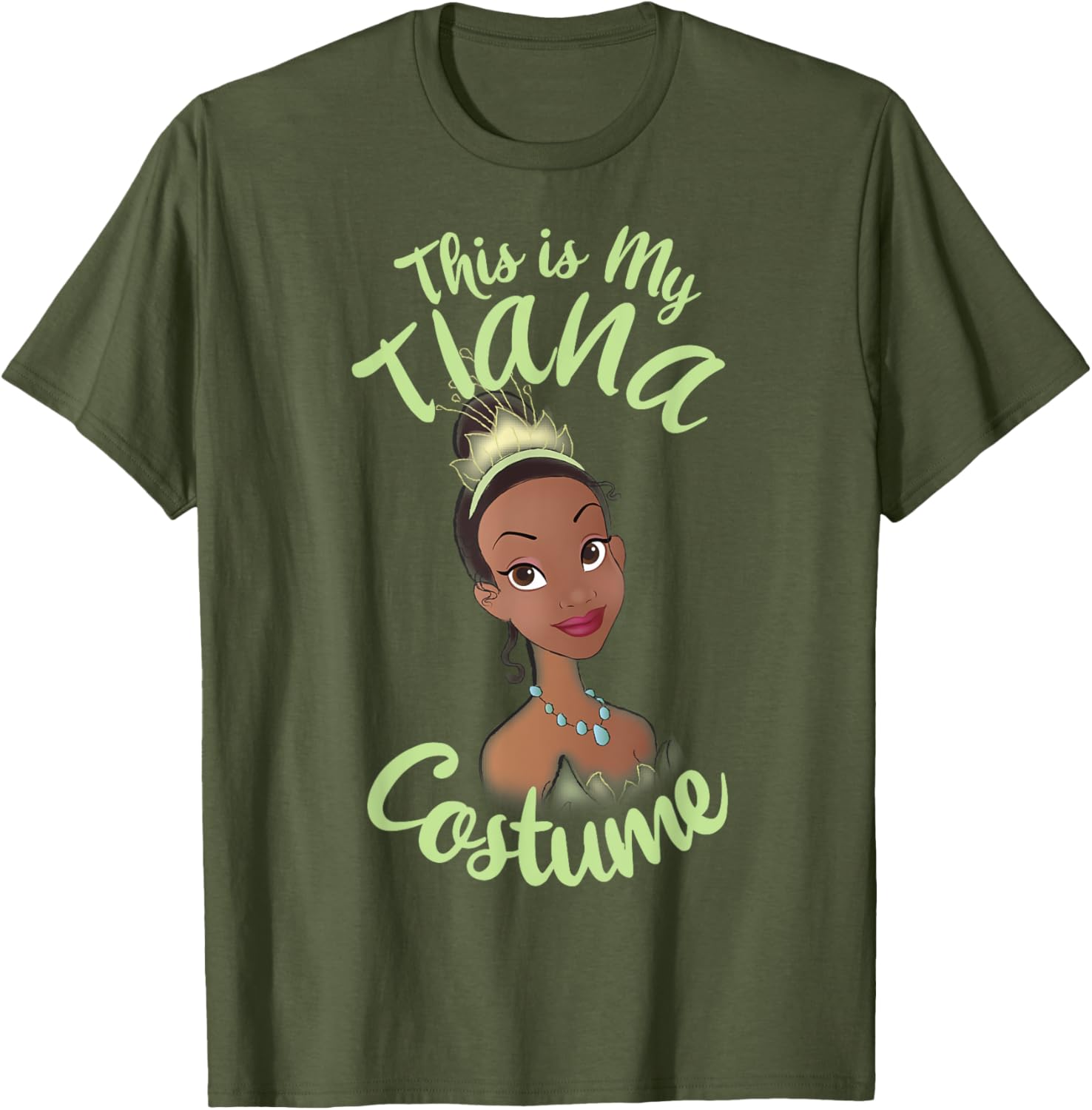 Disney Princess and the Frog Tiana Halloween Costume T-Shirt for Kids - 1