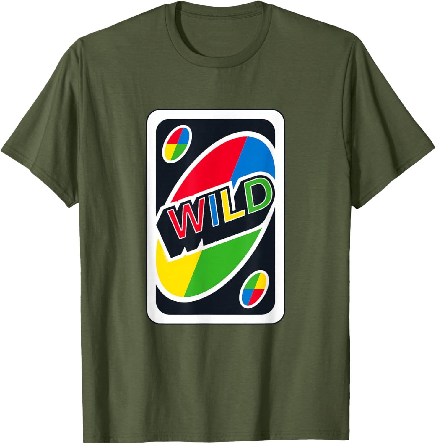 UNO Wild Card T-Shirt Fun Graphic Tee for Gamers and Casual Wear - 2