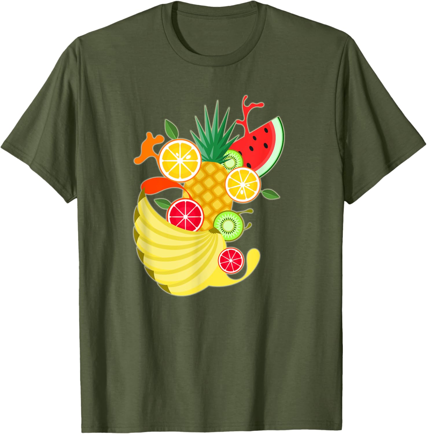 Vibrant Citrus Fruit T-Shirt for Fresh Summer Style | Fun and Fashionable - 14