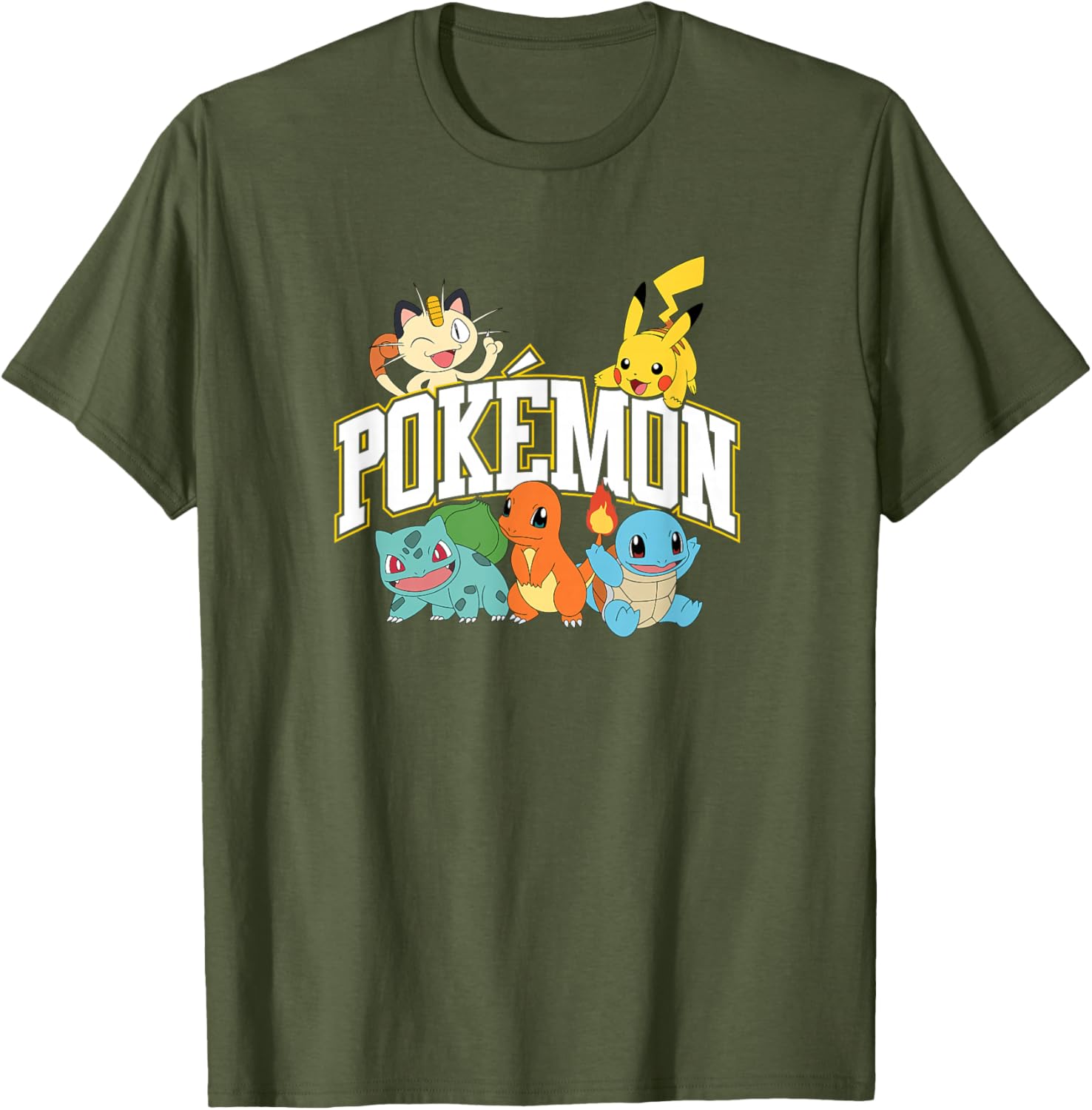 Pokémon Athletic Group T-Shirt for Fun and Active Adventures - 4