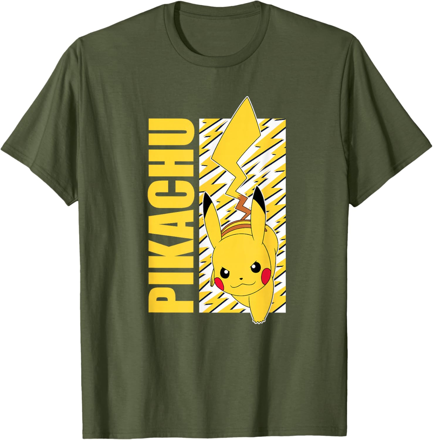Pikachu Lightning Bolts T-Shirt for Pokémon Fans - Fun and Stylish Apparel - 5