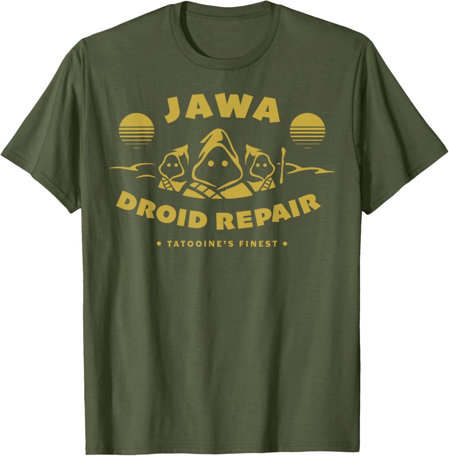 Star Wars Jawa Droid Repair Tatooine's Finest T-Shirt for Fans - 12