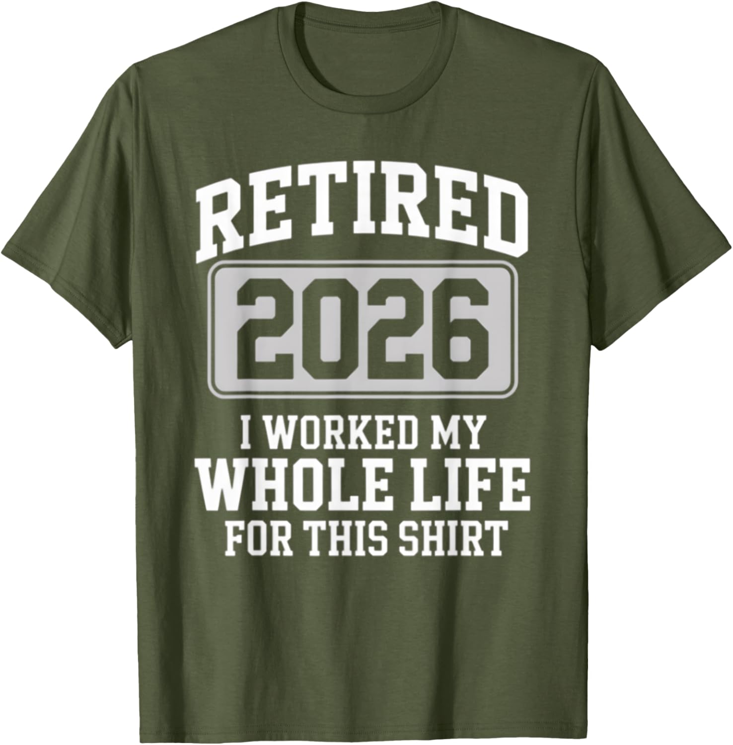 Retired 2026 T-Shirt Perfect for Those Who Worked Hard for Relaxation - 3