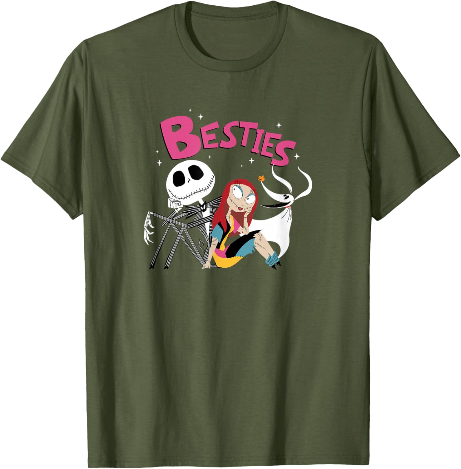 Disney The Nightmare Before Christmas Besties T-Shirt for Friends and Fans - 9