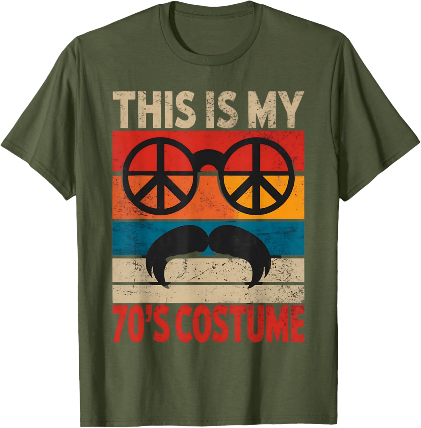 Retro 70s Disco T-Shirt for Men - This Is My 70s Costume Style - 6