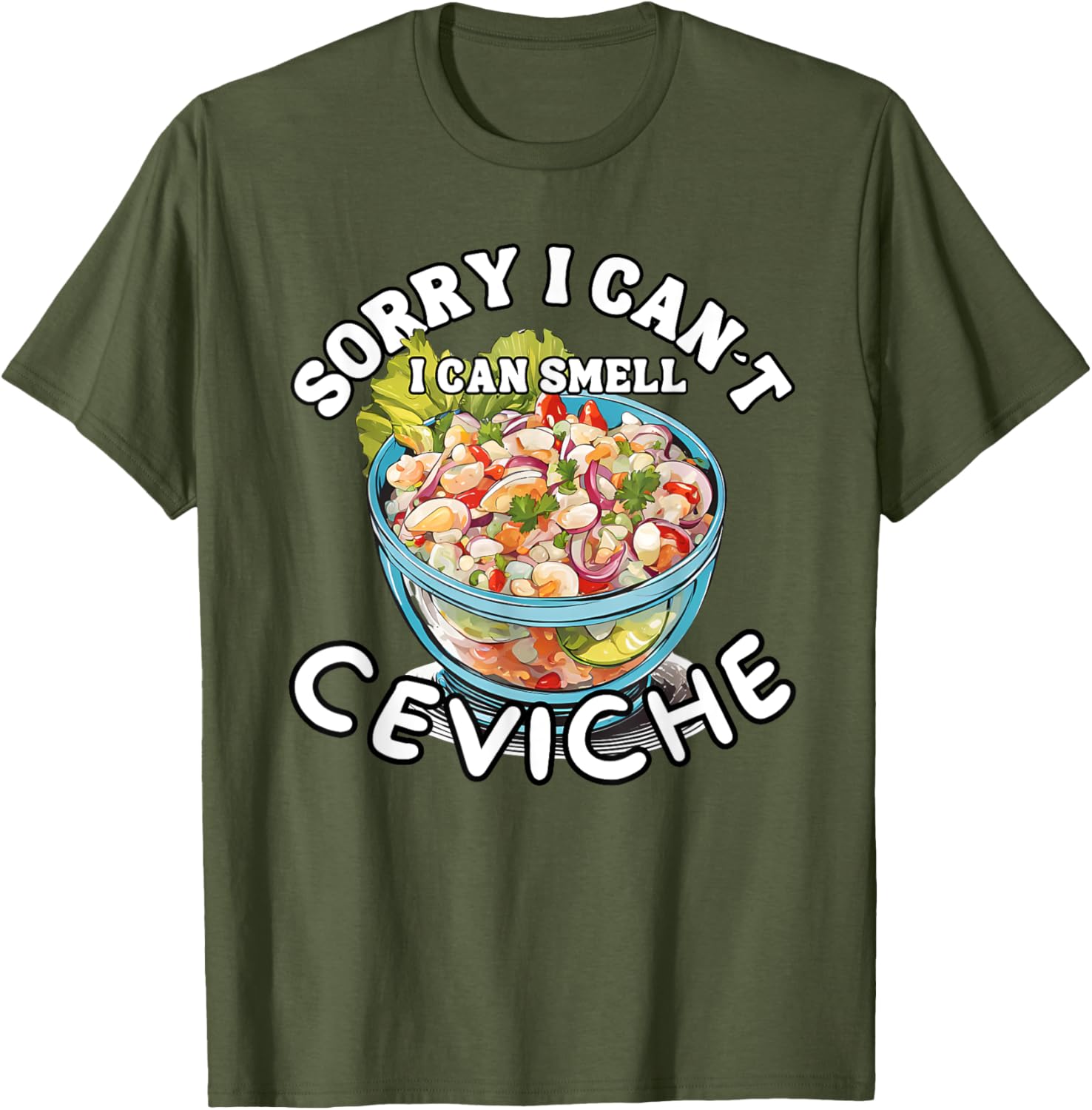 Trendy Peruvian Ceviche Lover T-Shirt for Seafood Fans and Foodies - 3