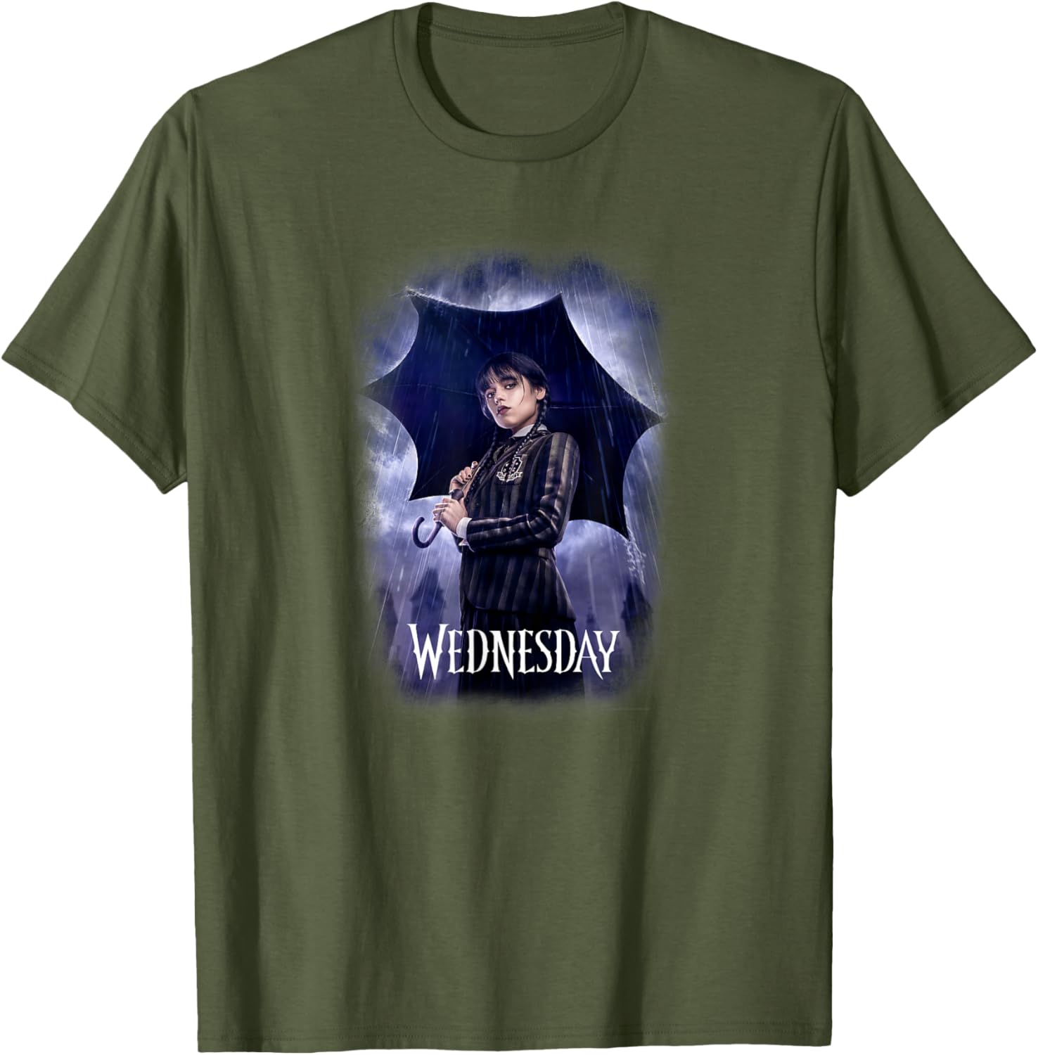 Wednesday Poster Art T-Shirt - Trendy Graphic Tee for Casual Style - 1