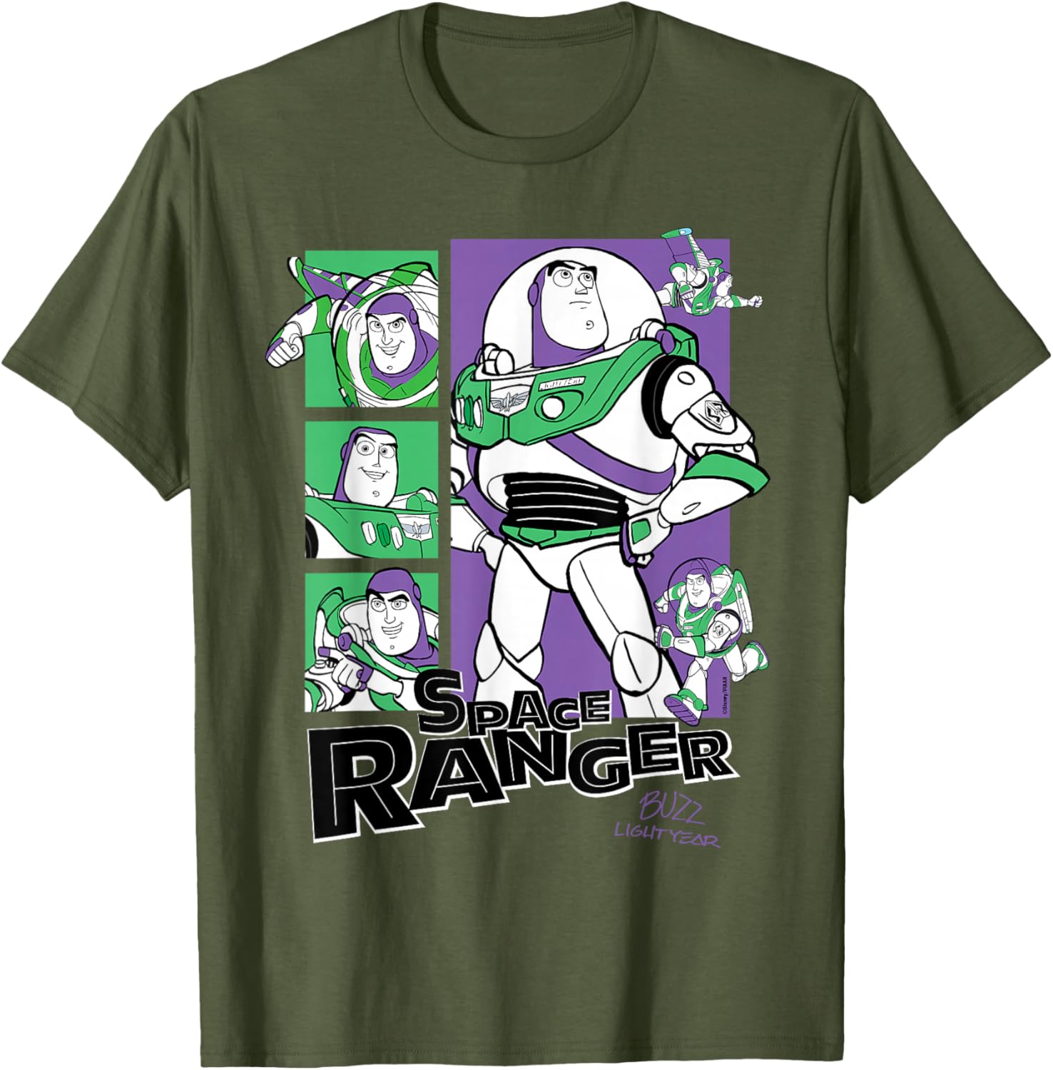 Toy Story Buzz Lightyear Signature T-Shirt for Kids and Adults - 19