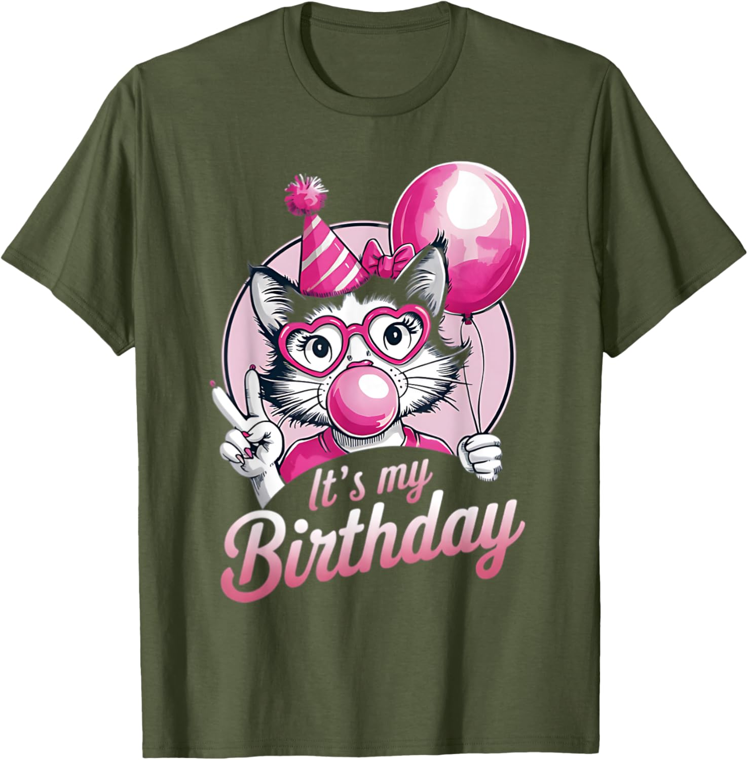 Retro Vintage Monkey Birthday Girls T-Shirt Fun Party Apparel - 7
