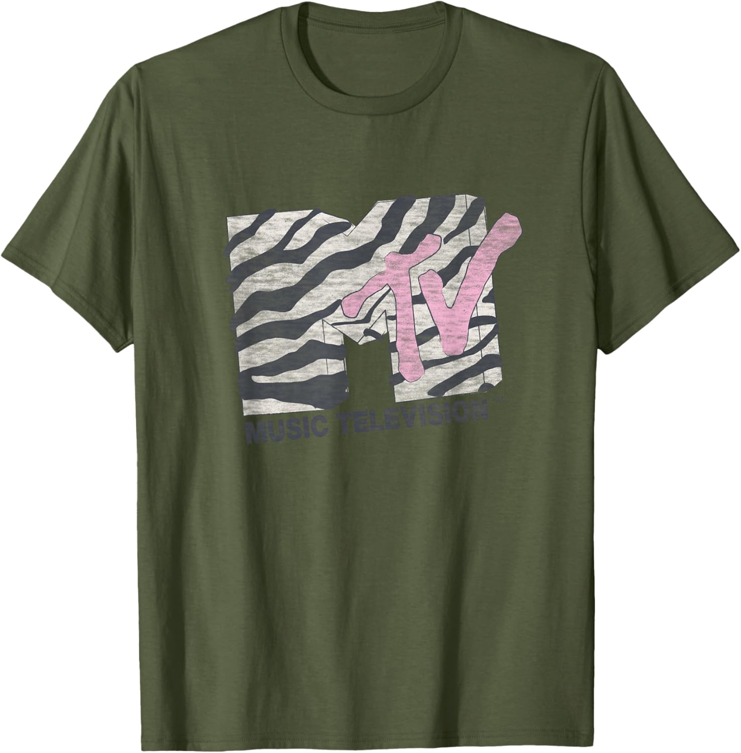 Vintage Pink Zebra Print T-Shirt for Stylish Animal Print Lovers - 10