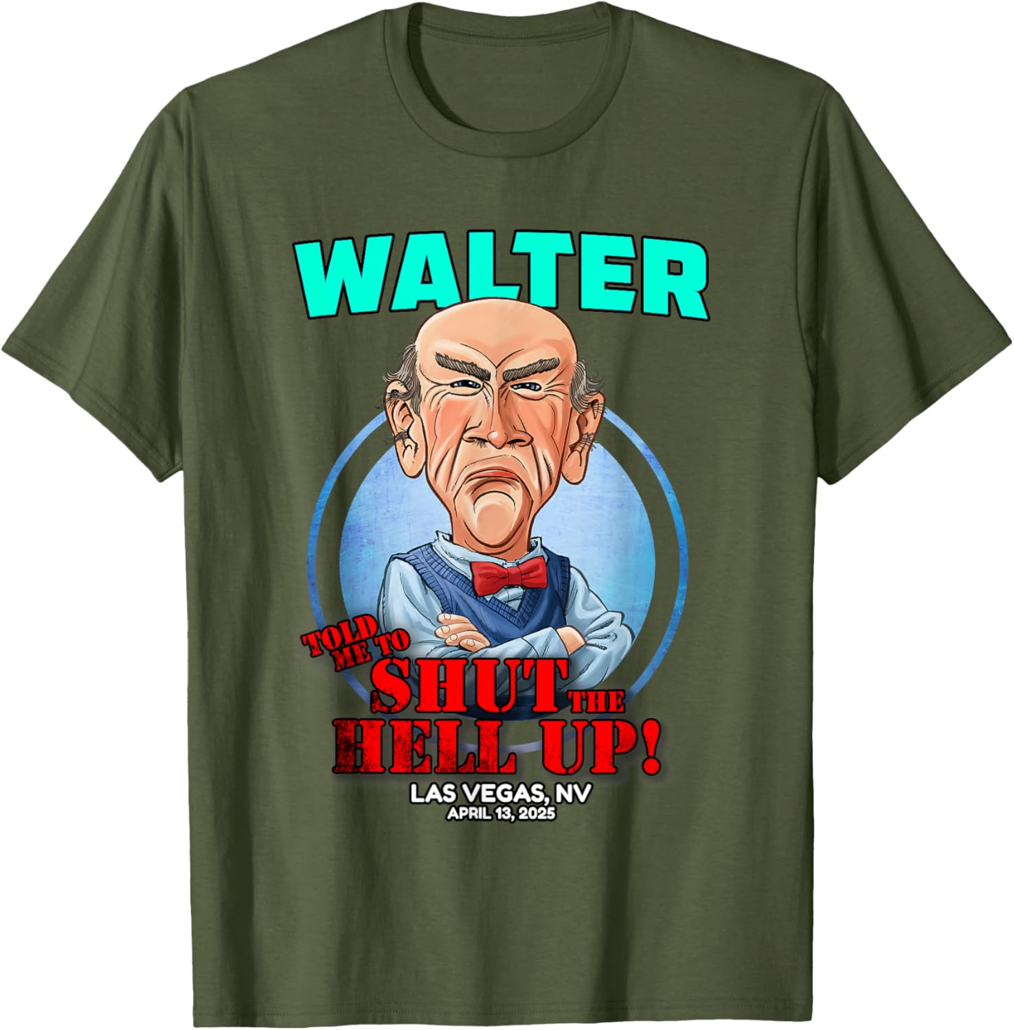 Walter Las Vegas NV 2025 T-Shirt for Fun Casual Style and Comfort - 10