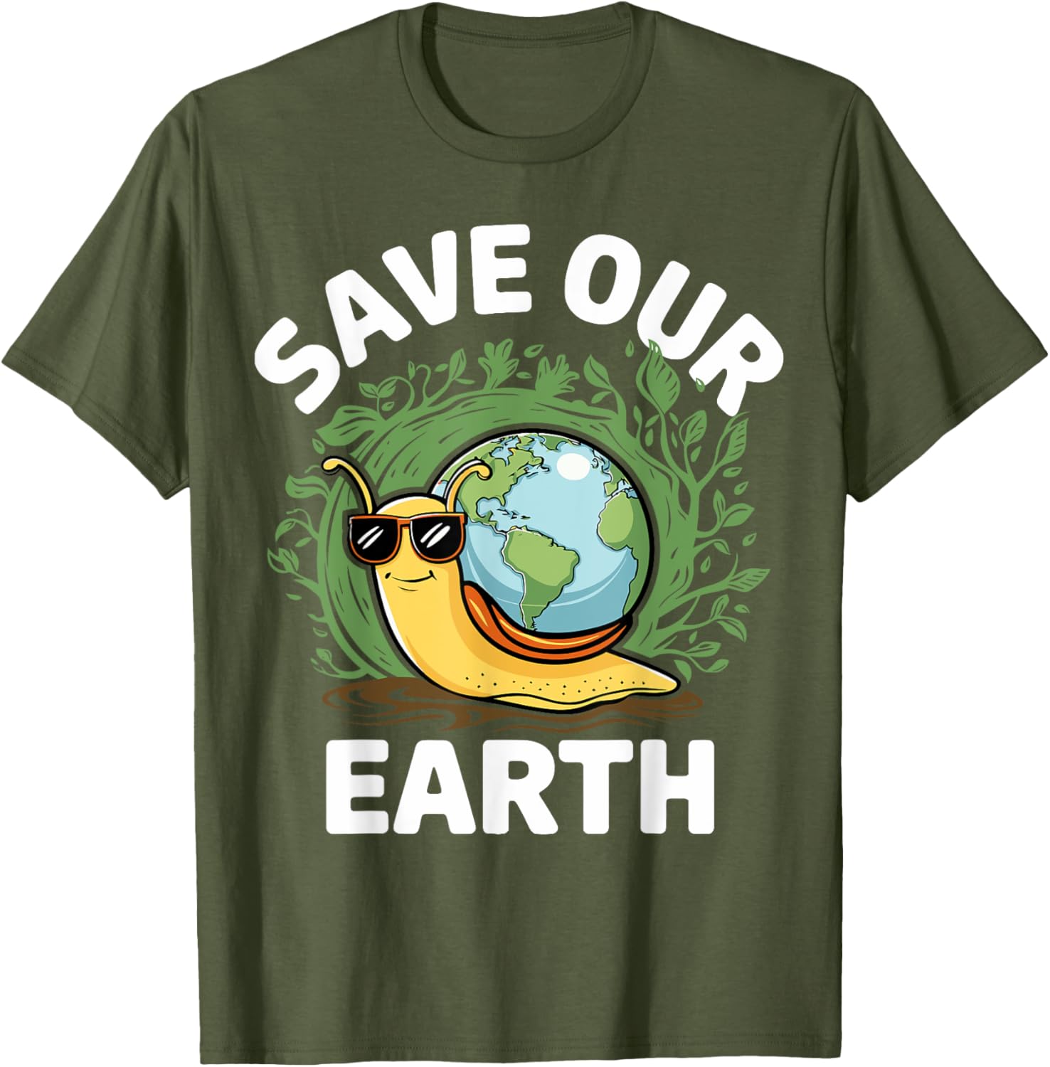 Save Our Earth T-Shirt for Planet Kindness and Environmental Gifts - 7