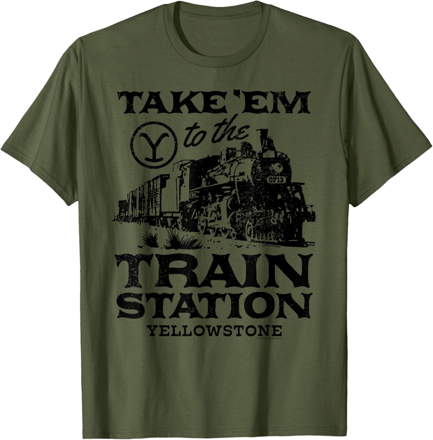 Yellowstone Take Em To The Train Station T-Shirt for Fans and Collectors - 4