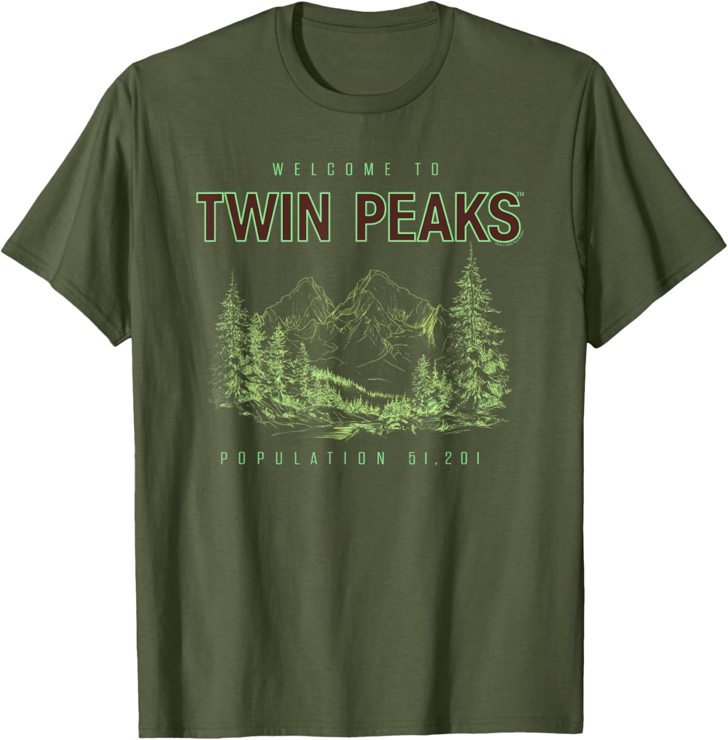 Twin Peaks Welcome T-Shirt for Fans of the Classic TV Show - 1