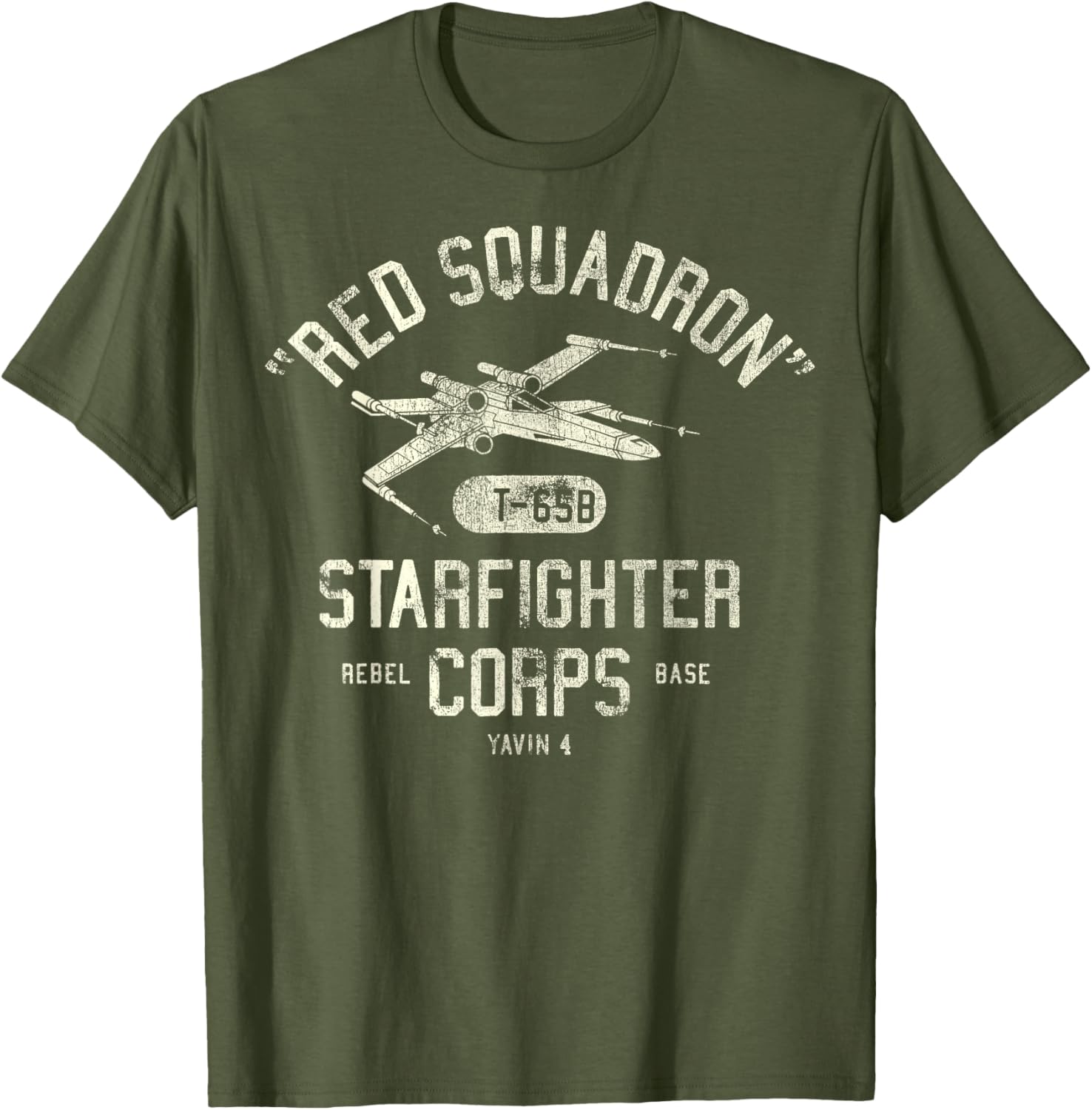 Star Wars X-Wing Starfighter Corps Collegiate T-Shirt for Fans - 5
