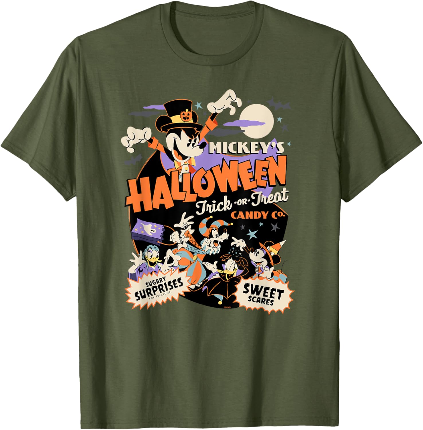 Disney Mickey Halloween Trick or Treat Candy Co T-Shirt for Kids - 14