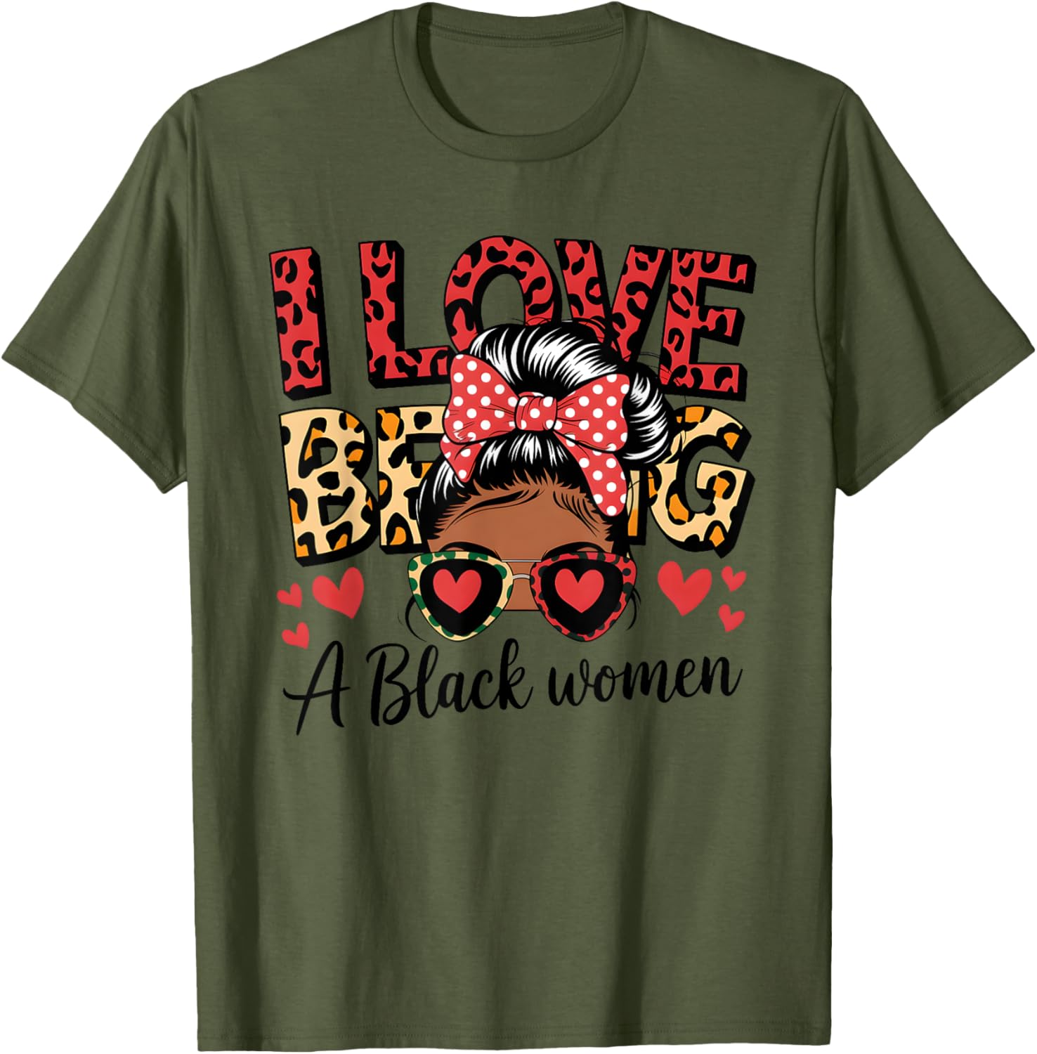 Proud Black Women Melanin Girl T-Shirt for Black History Celebration - 13