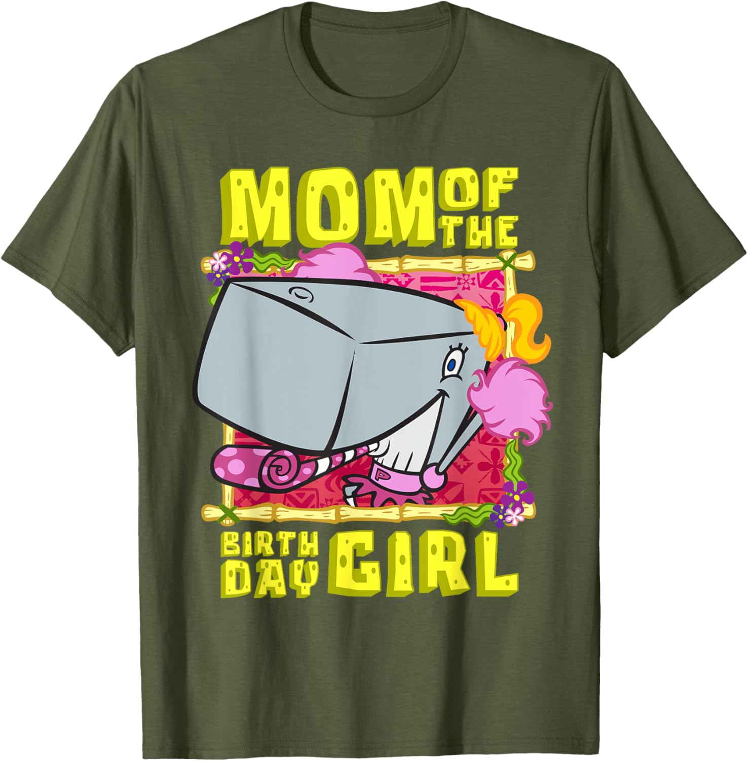 SpongeBob Pearl Krabs Mom T-Shirt Perfect Gift for Birthday Girls - 13