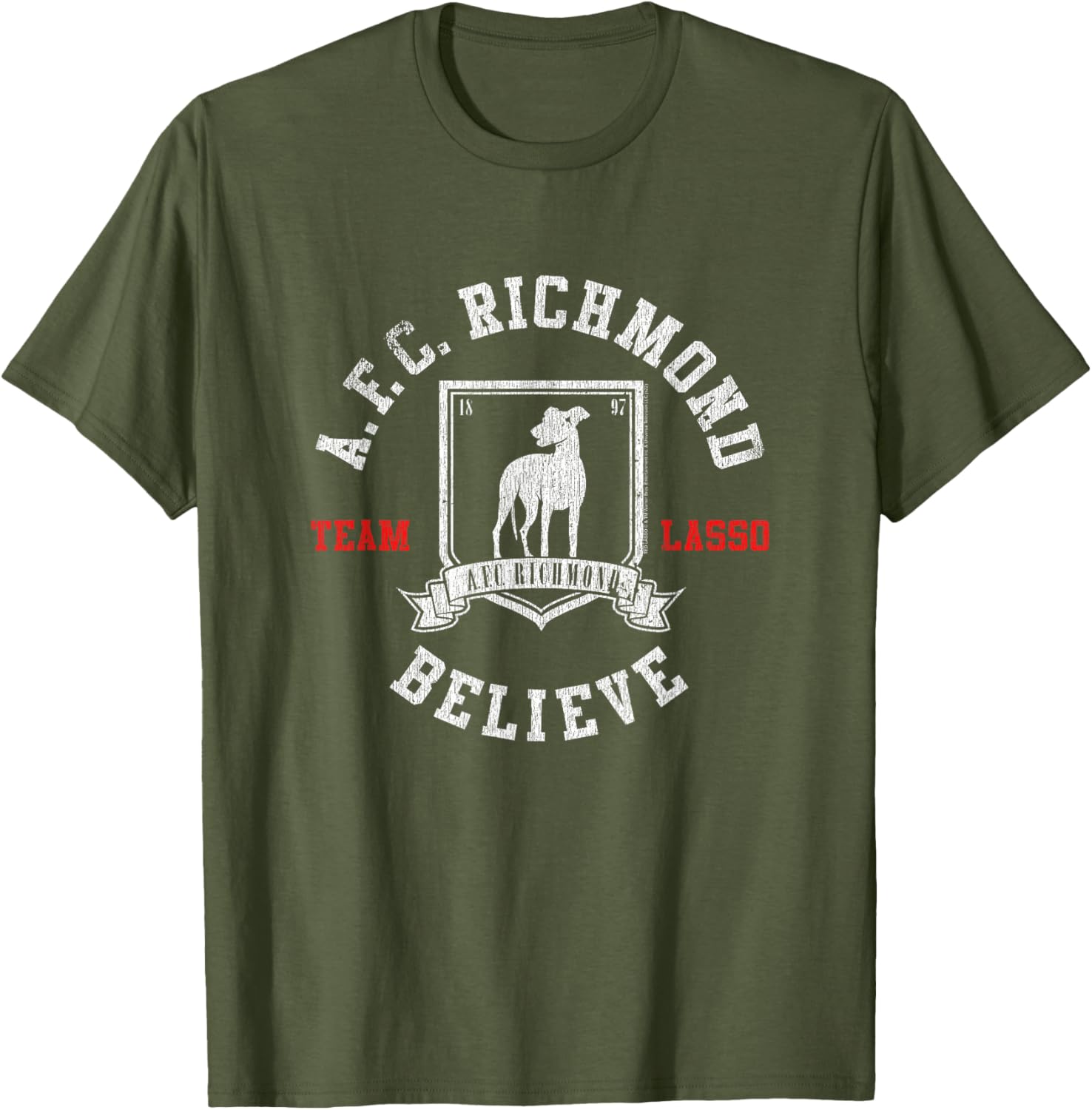 Ted Lasso AFC Richmond Believe T-Shirt for Fans - Stylish Casual Wear - 4
