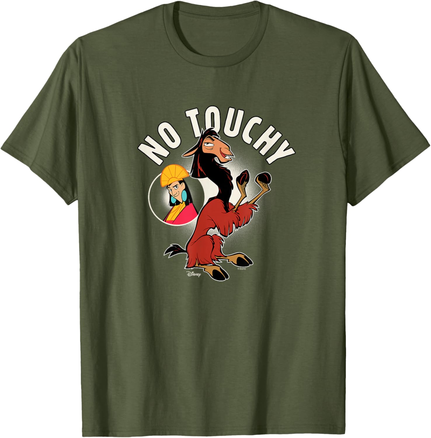 The Emperors New Groove No Touchy T-Shirt Fun Apparel for Fans - 6