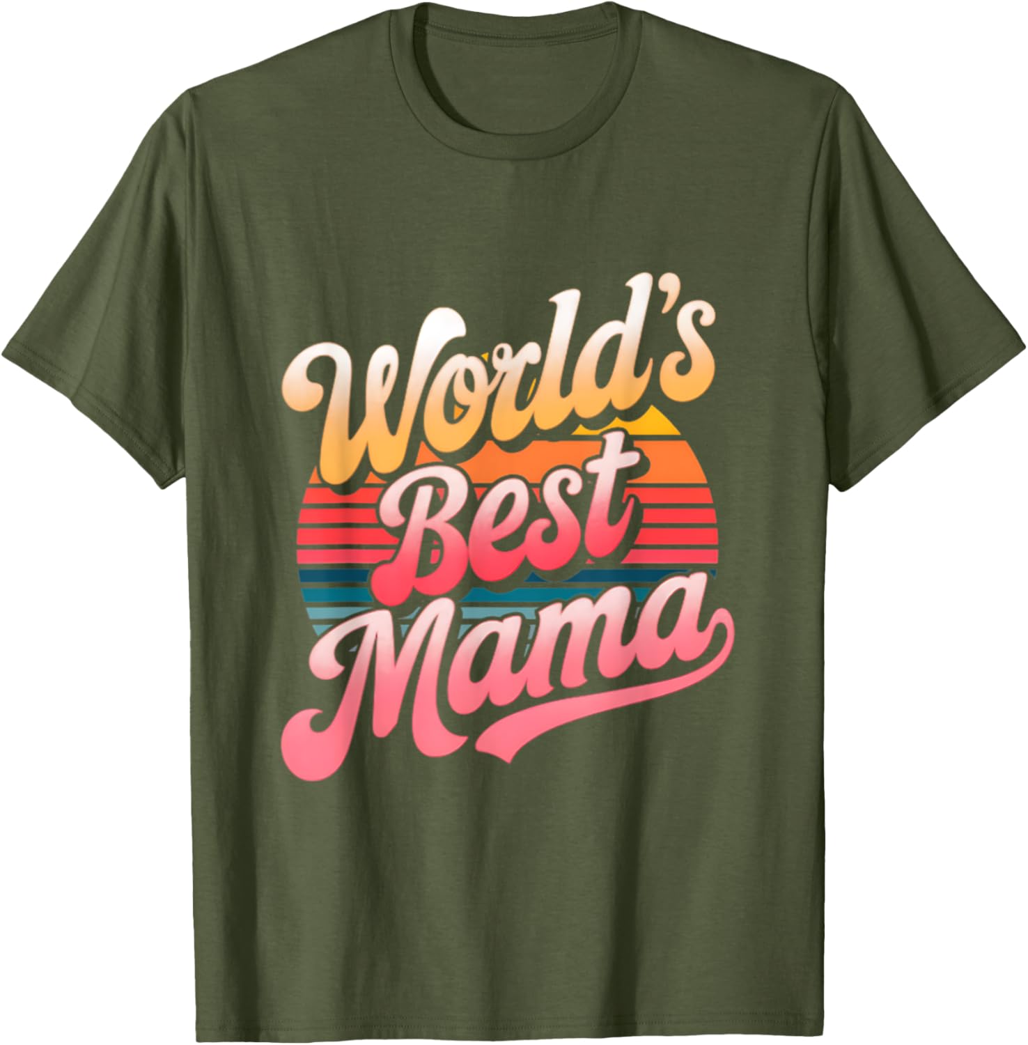 World's Best Mama T-Shirt for Stylish Moms - Perfect Gift Idea - 1