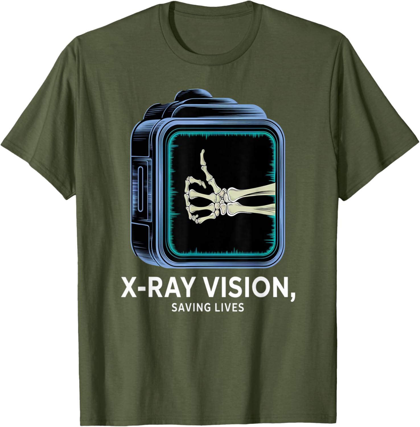 X-Ray Vision T-Shirt for Health Heroes Saving Lives Daily - 15