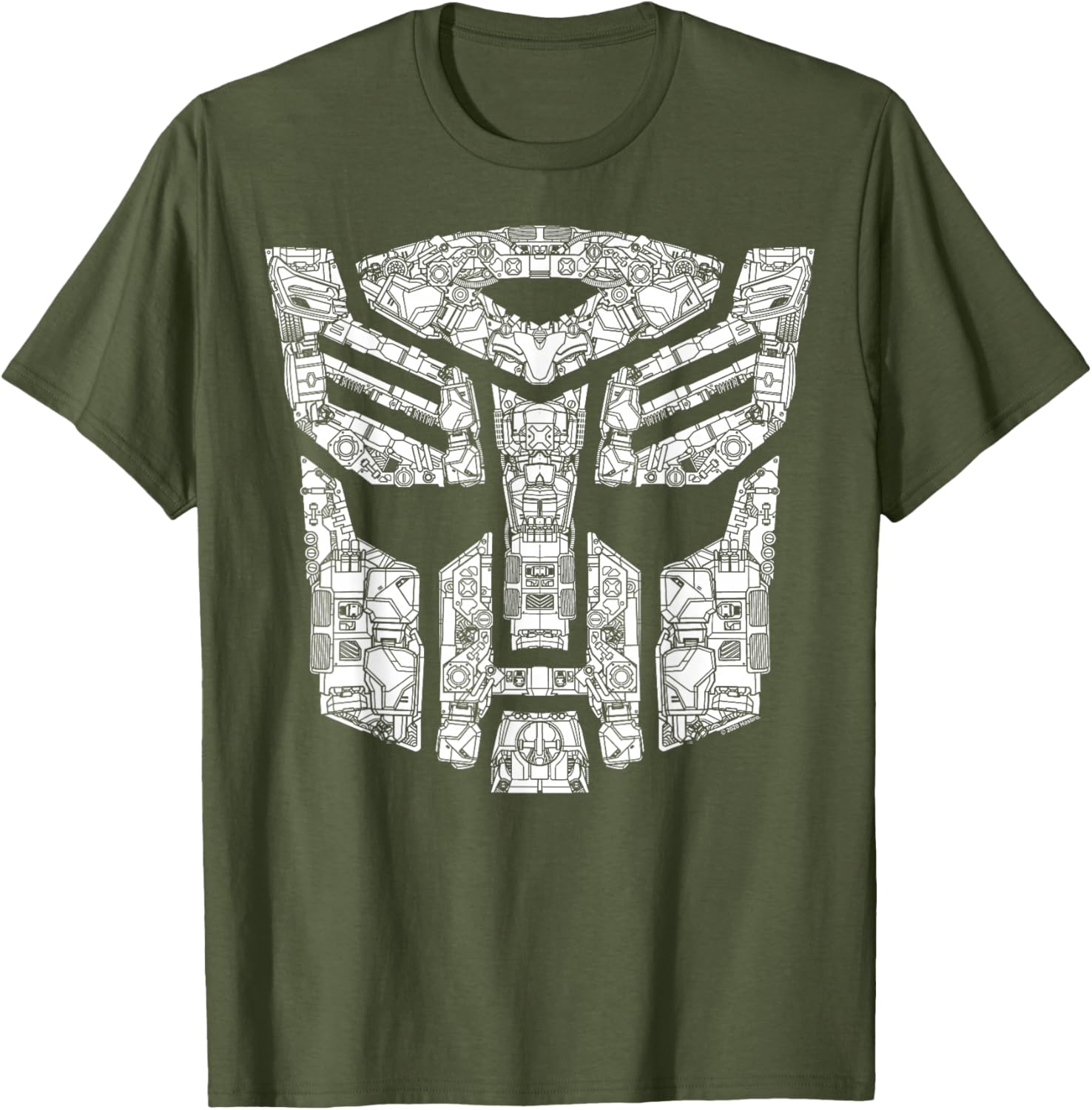 Transformers Autobots Iconic Black T-Shirt for Fans - Classic Fit Short Sleeve - 1