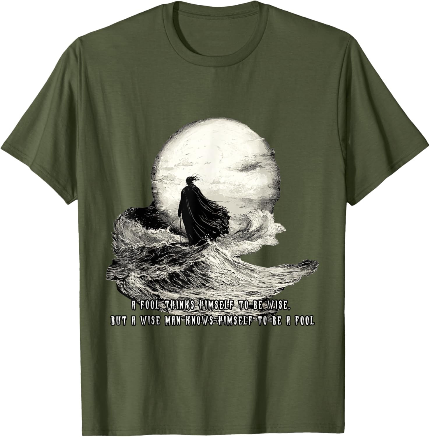 Wise Quotes T-Shirt for Men and Women - Thoughtful Design Clothing - 5
