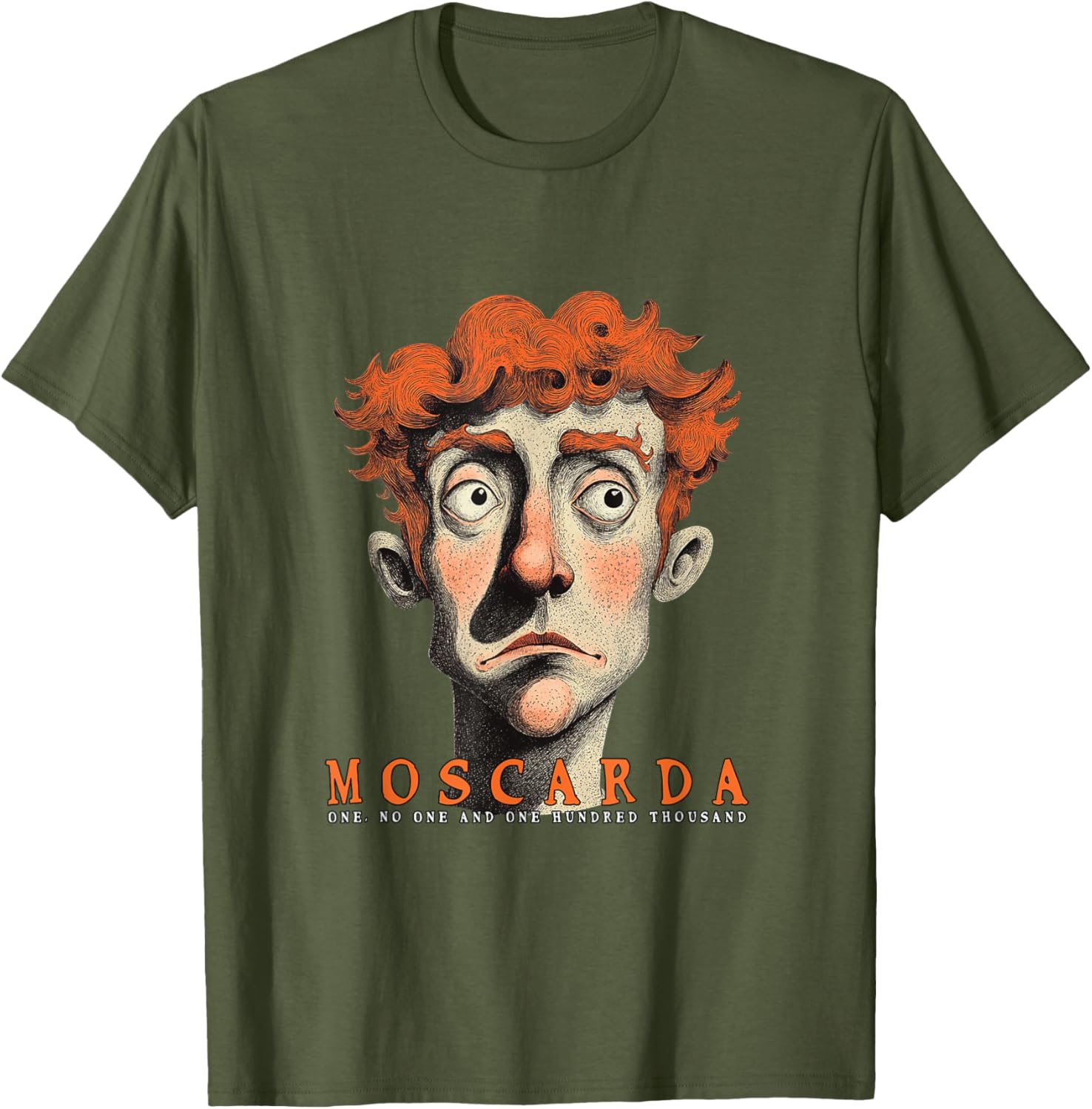 One No One and One Hundred Thousand T-Shirt by Luigi Pirandello - 4