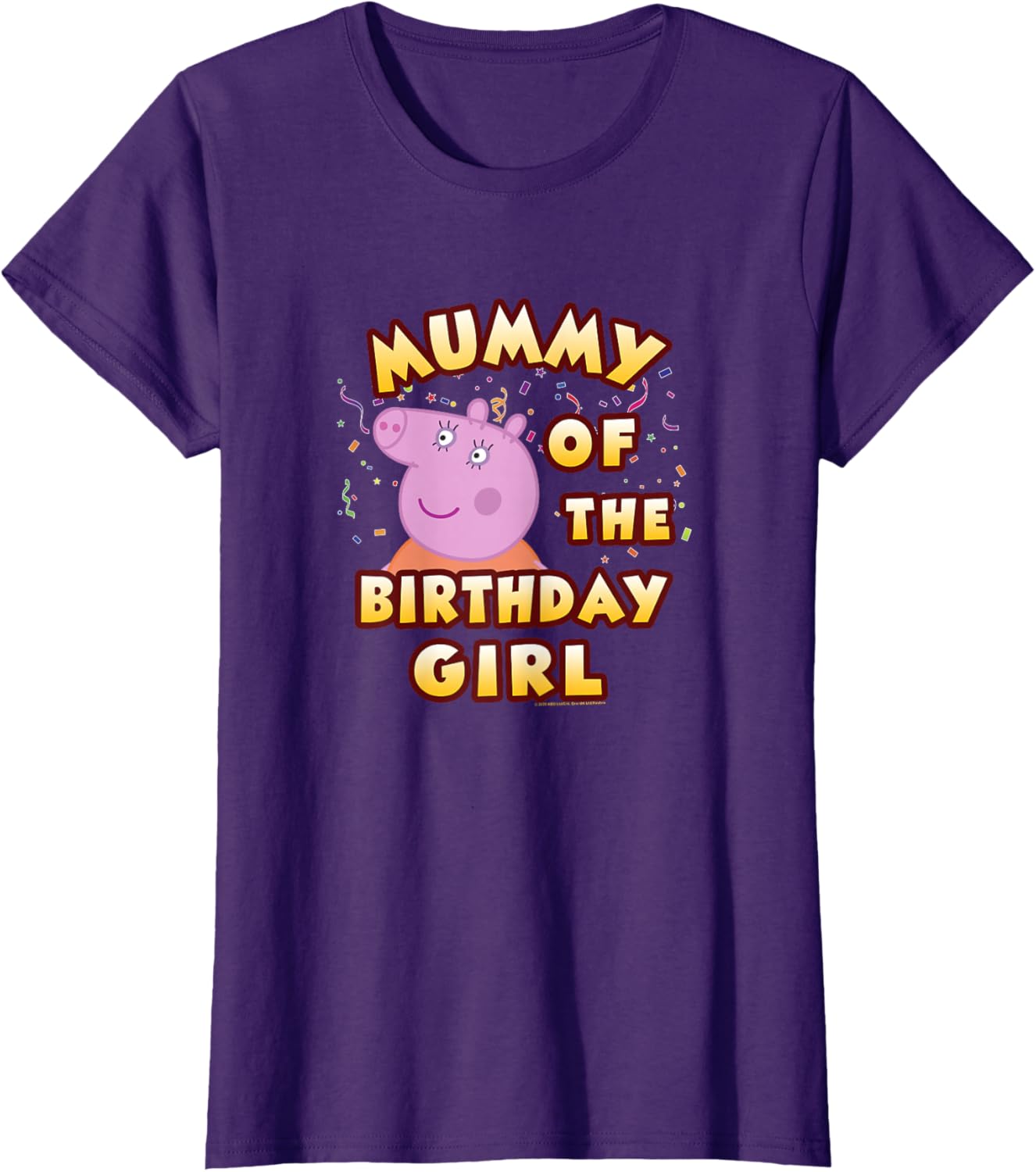 Peppa Pig Mummy of the Birthday Girl T-Shirt Fun Kids Party Outfit - 10