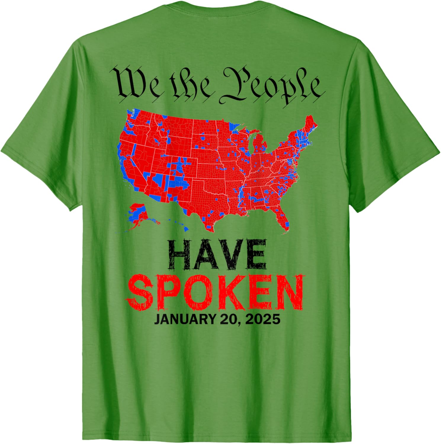 We The People Have Spoken January 20 2025 Graphic T-Shirt for All Users - 8