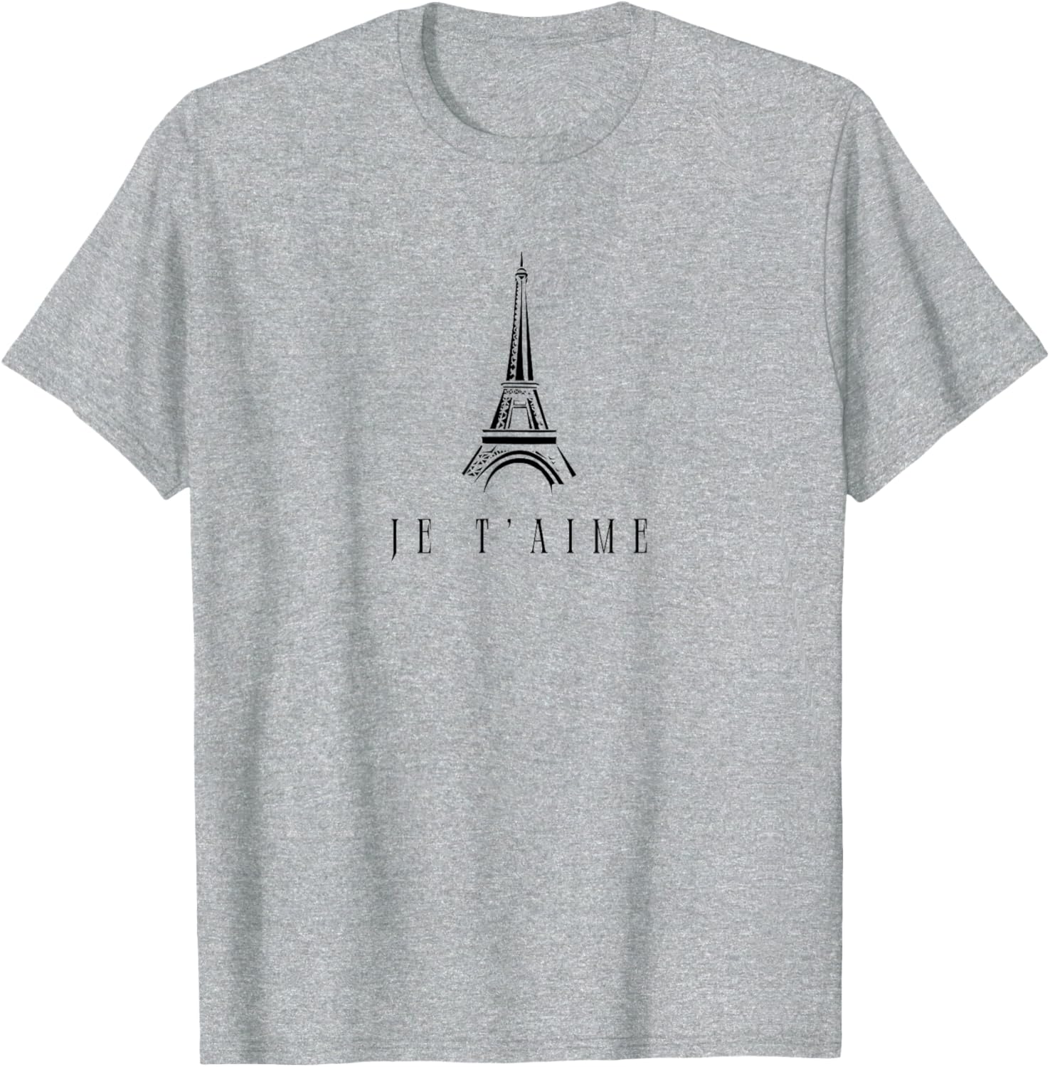 Vintage Eiffel Tower Paris Souvenir T-Shirt Minimalist Style Apparel - 10