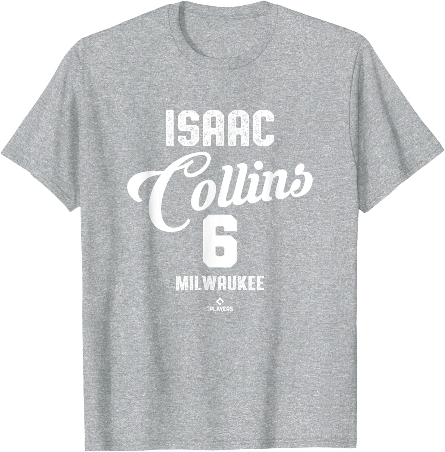 Vintage Isaac Collins Milwaukee Baseball T-Shirt for MLB Fans - 3