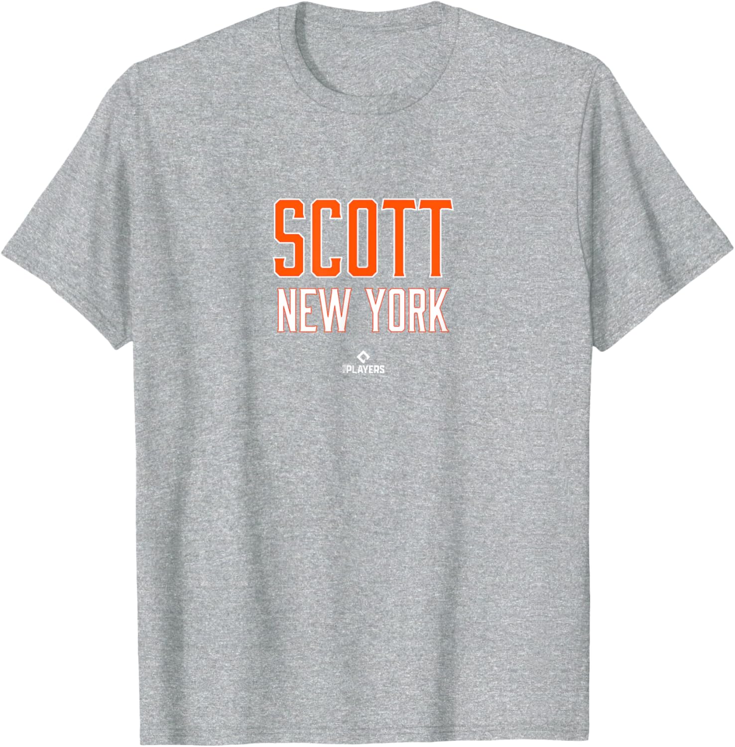 Player Pride New York Edition Christian Scott MLBPA T-Shirt for Fans - 1