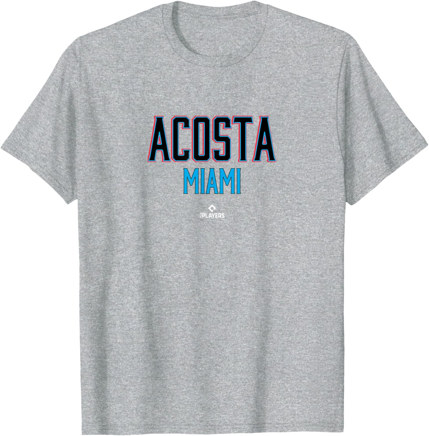 Player Pride Miami Edition Max Acosta MLBPA T-Shirt for Fans and Players - 1