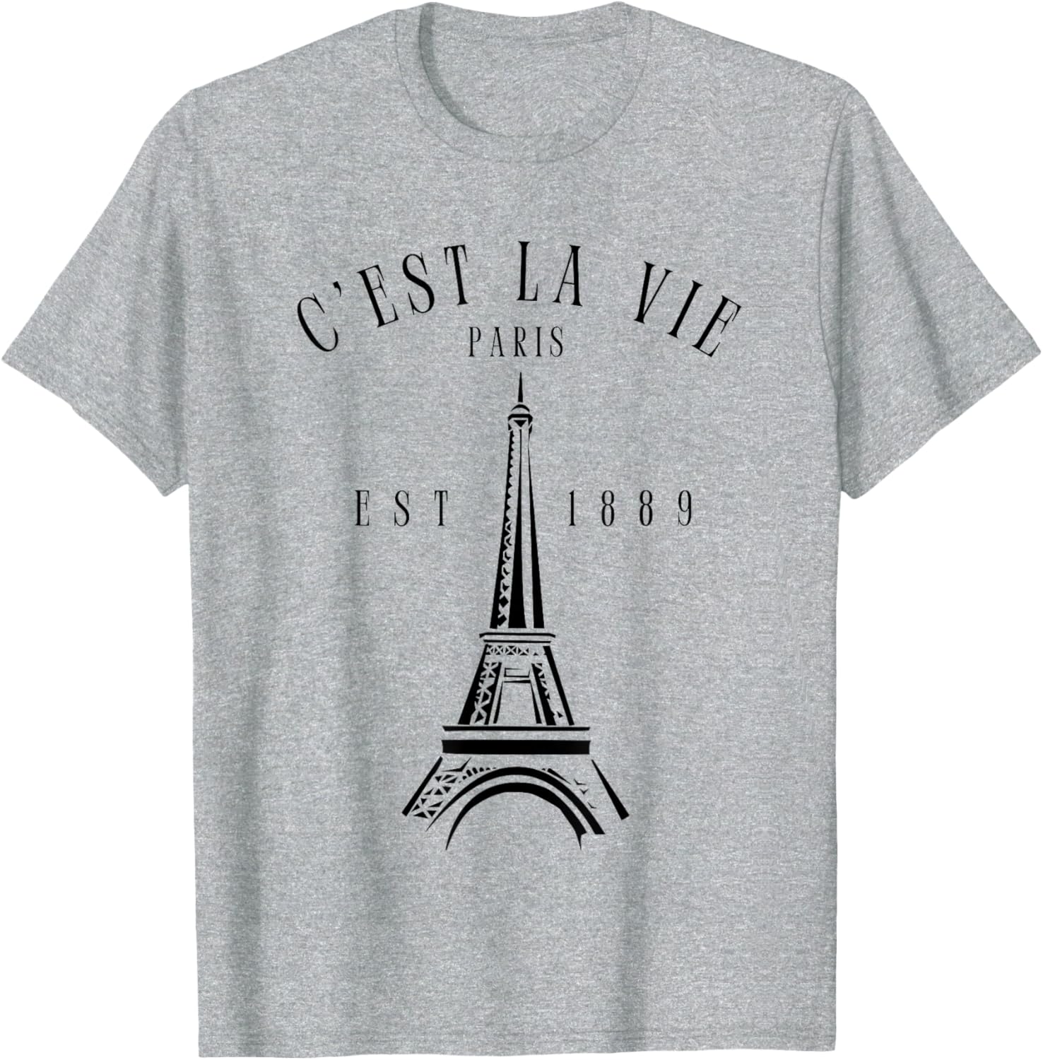 Vintage Eiffel Tower T-Shirt for Paris Lovers – C'est La Vie Style - 10