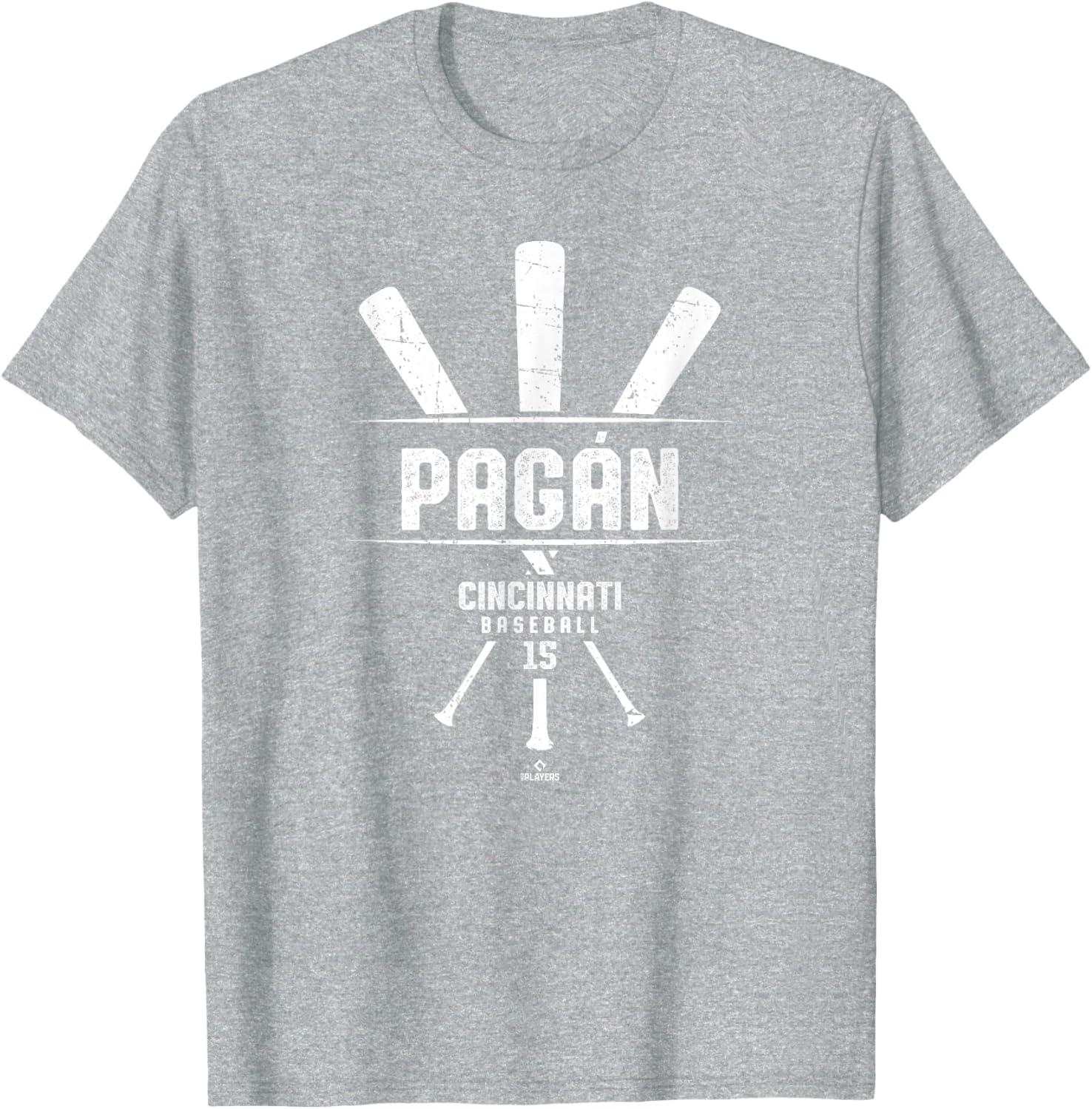 Vintage Emilio Pagan Cincinnati Baseball Bat T-Shirt for Game Day Fun - 2