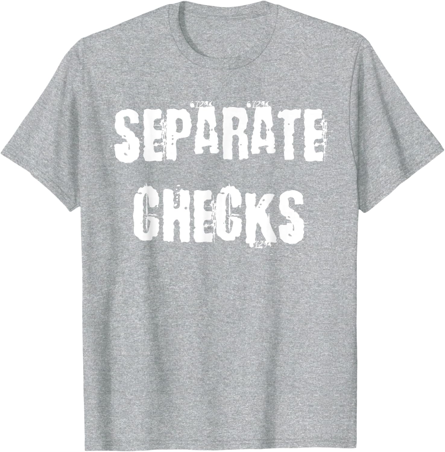 Separate Checks Funny Restaurant T-Shirt for Food Lovers and Waitstaff - 2