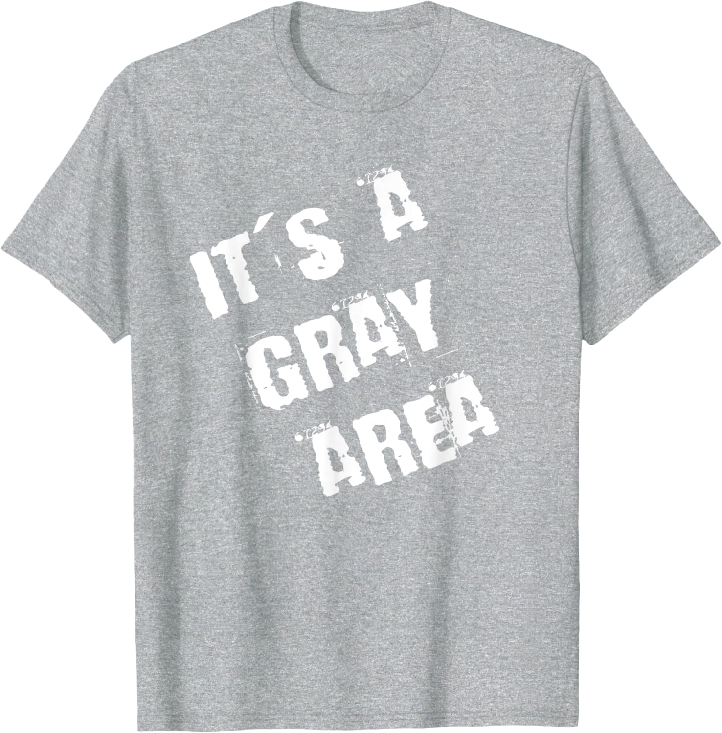 Trendy It's a Gray Area T-Shirt for Casual Style Lovers - 28