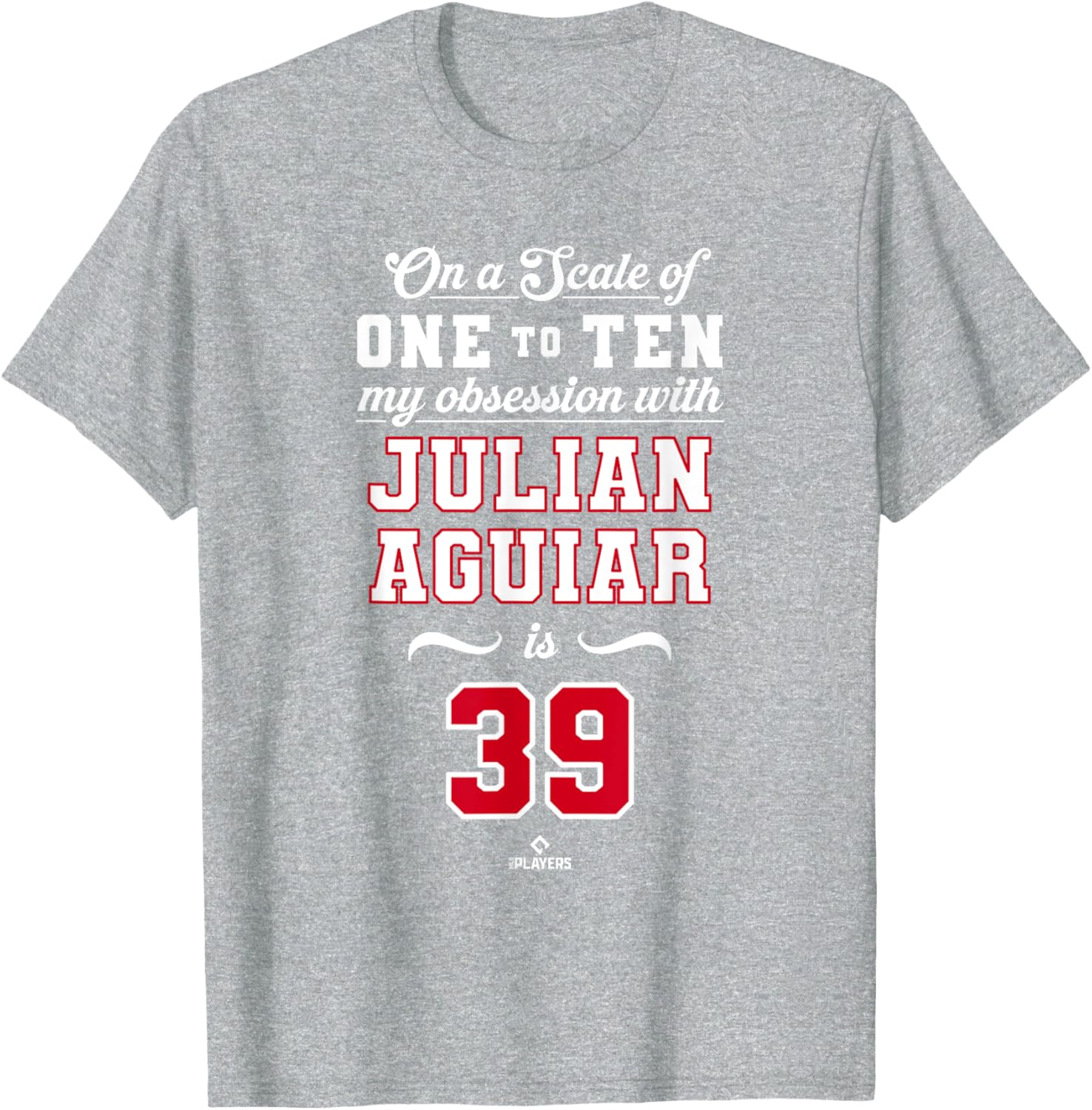 Obsession Julian Aguiar 39 Cincinnati MLBPA T-Shirt for Fans - 2