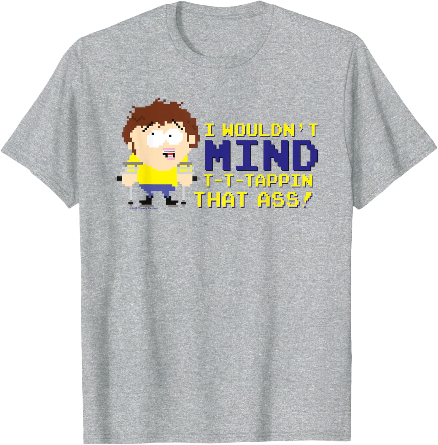 South Park Jimmy T-Shirt I Wouldn't Mind Tappin That Ass Pixel Art - 4