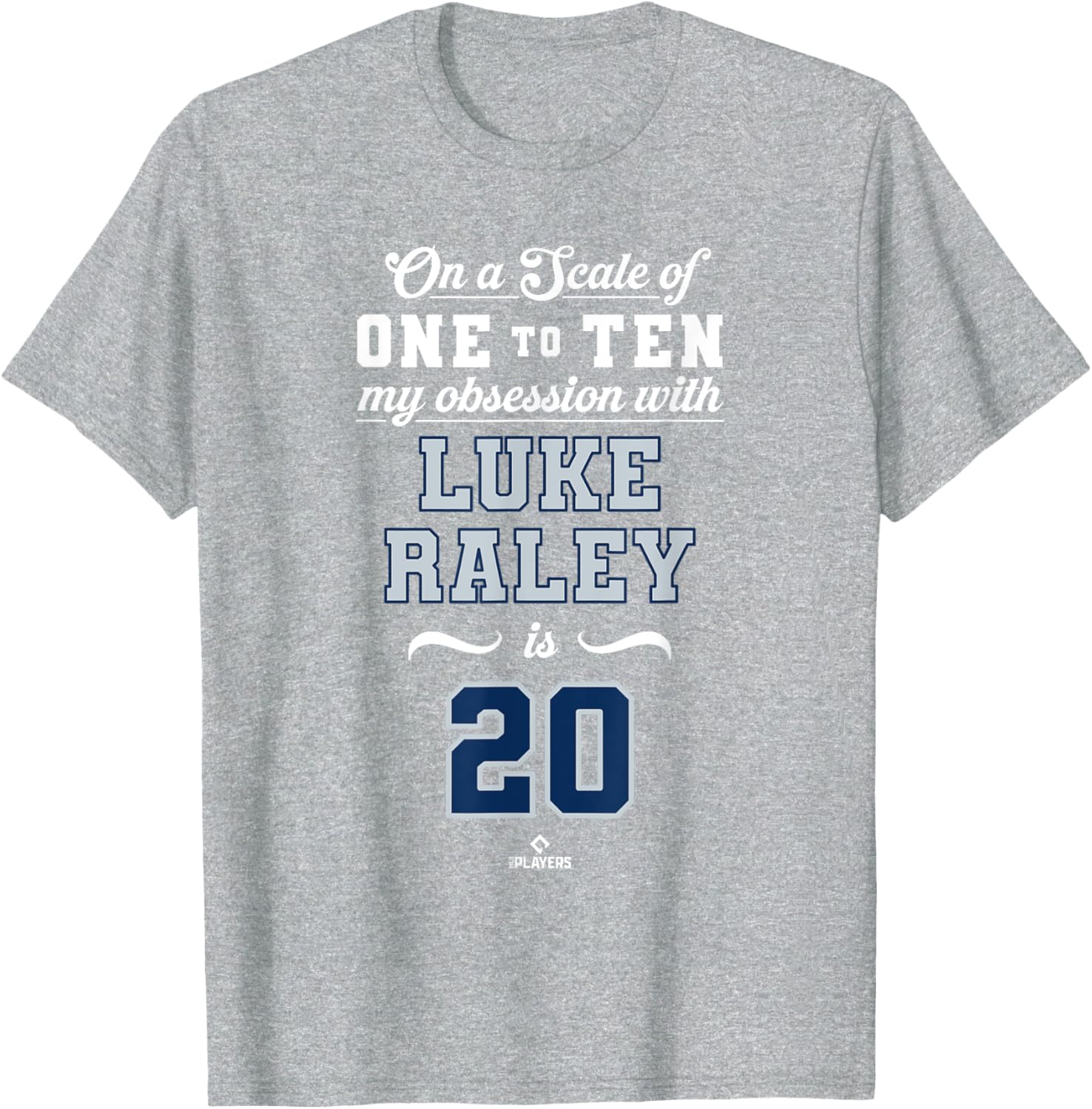Obsession Luke Raley 20 Seattle MLBPA T-Shirt for Fans and Collectors - 4