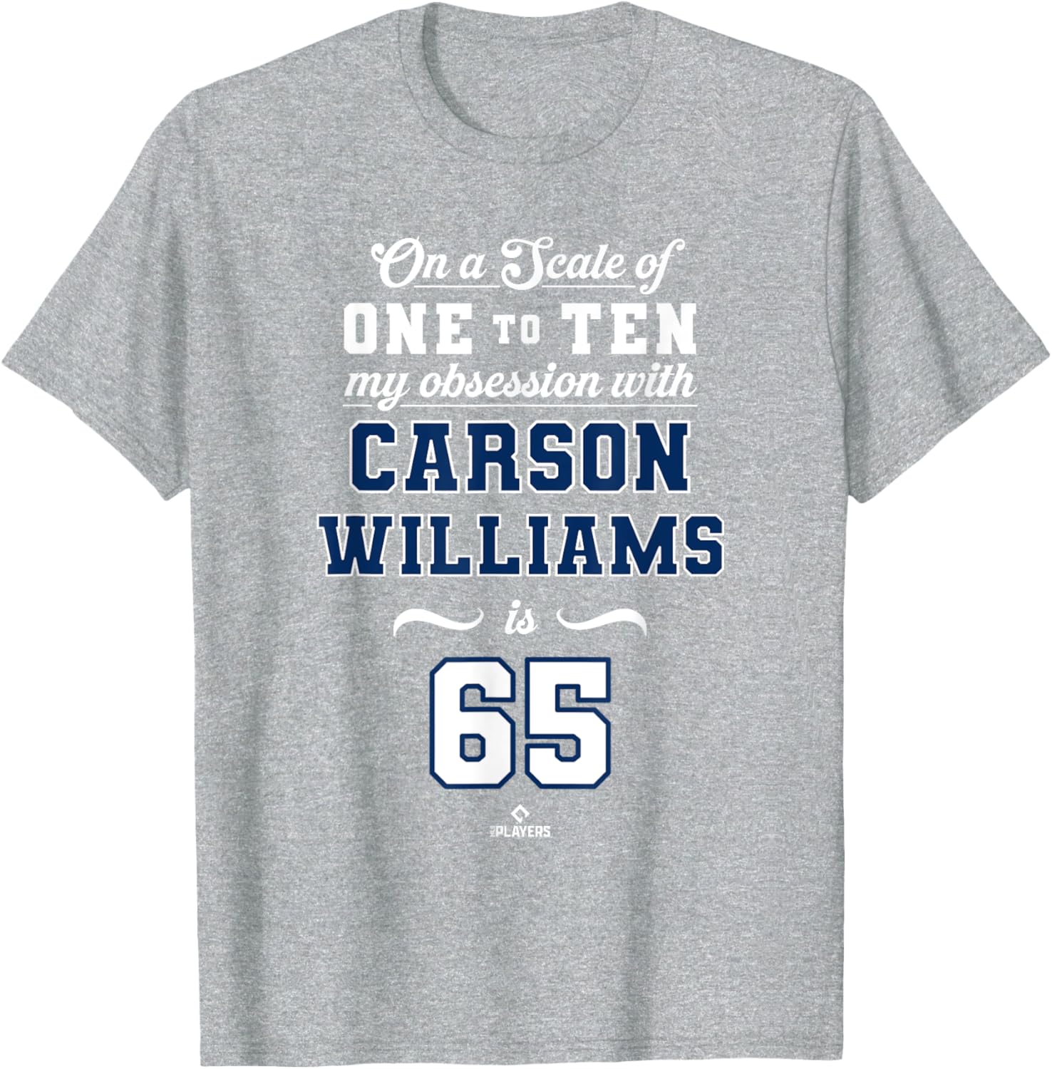 Obsession Carson Williams 65 Tampa Bay MLBPA T-Shirt for Fans - 2