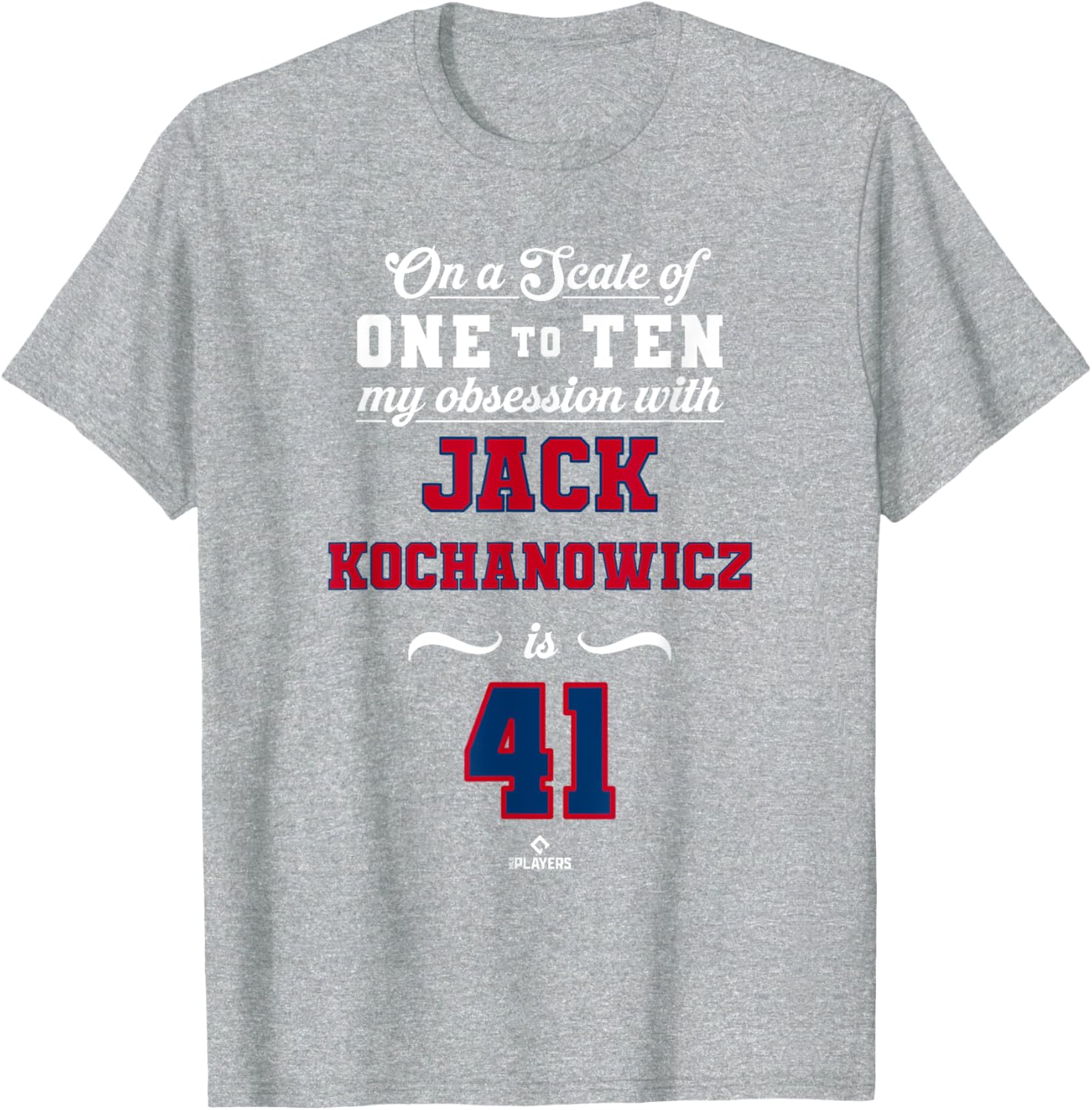 Obsession Jack Kochanowicz 41 Los Angeles MLBPA T-Shirt for Fans - 3