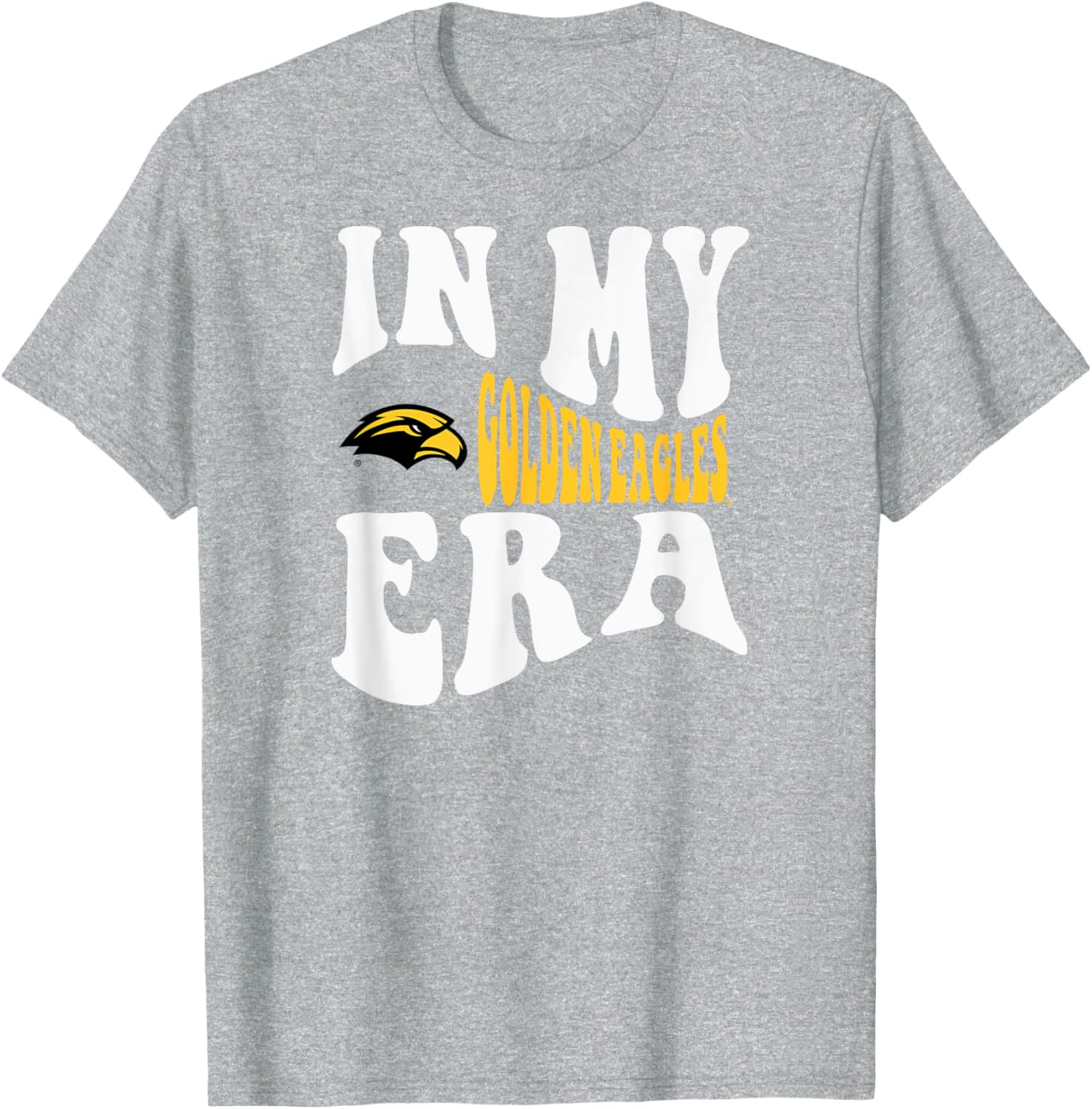 Southern Mississippi Golden Eagles Gray T-Shirt for Sports Fans - 1